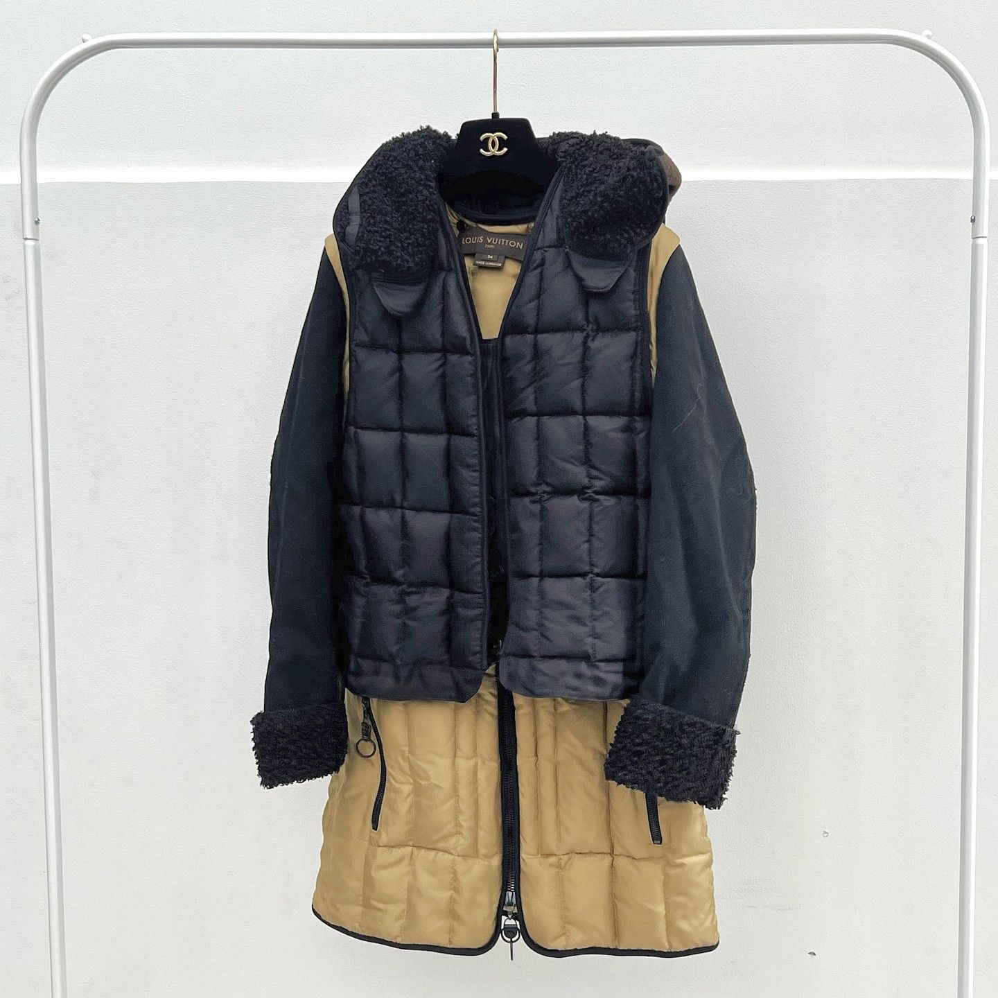 Louis Vuitton Louis Vuitton Colorblock Quilted Jacket Size 34 Size XS / US 0-2 / IT 36-38 - 1 Thumbnail