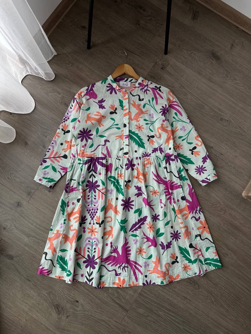 Japanese Brand × Vintage Vintage Japanese NIU Flavours Womesn Dress Size M / US 6-8 / IT 42-44 - 7 Thumbnail