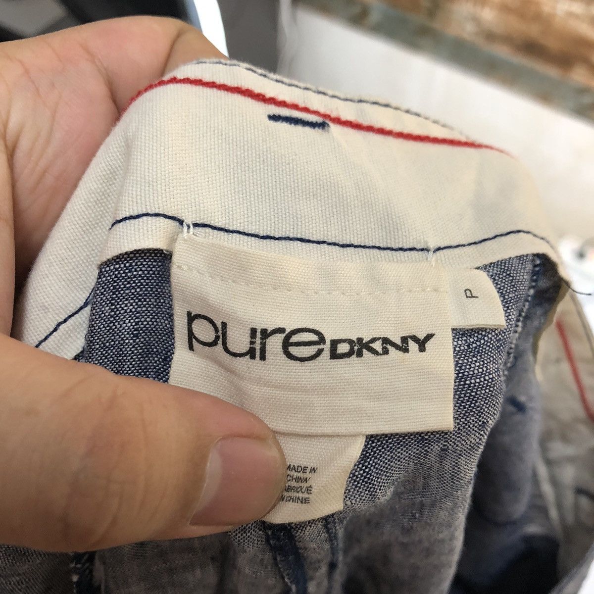 Japanese Brand Pure DKNY Blue Casual Pants #A2385 Size 28" / US 6 / IT 42 - 20 Thumbnail