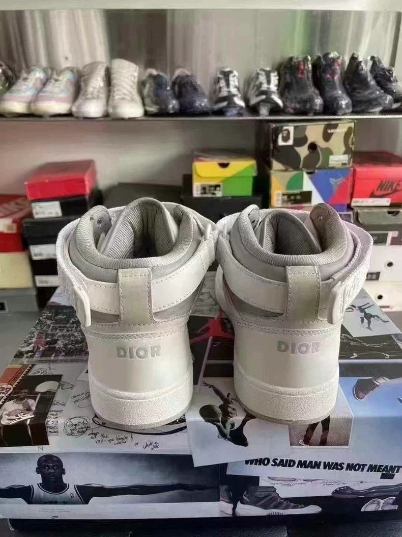 Dior Dior B27 High Top Leather Sneakers-2505 Size US 10.5 / EU 43-44 - 3 Thumbnail