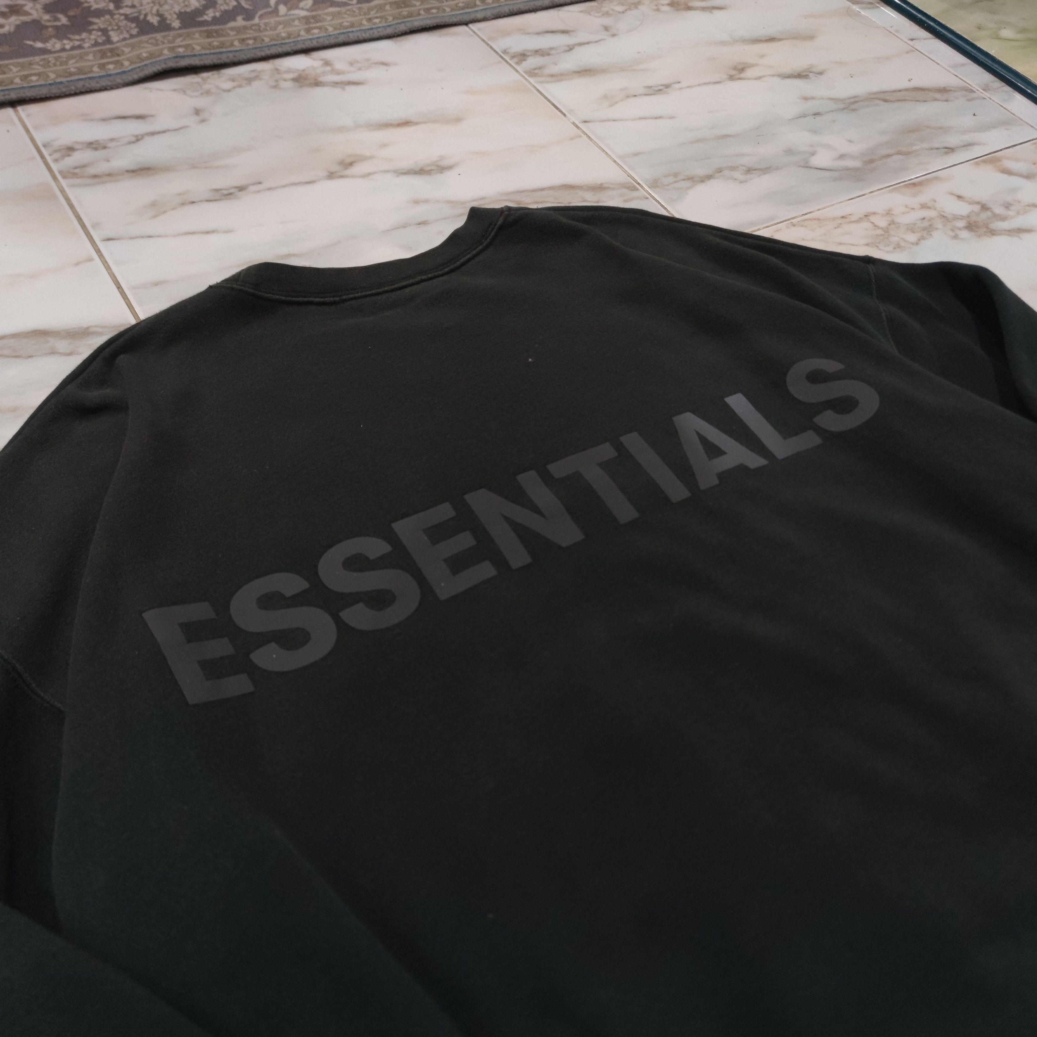 Essentials × Fear of God FEAR OF GOD ESSENTIALS 3M REFLECTIVE CREWNECK SWEATSHIRT Size US L / EU 52-54 / 3 - 5 Thumbnail