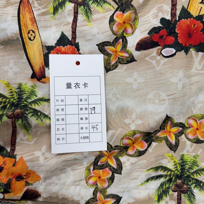 Louis Vuitton LOUIS VUITTON size m Floral printed shorts 2501-Nextarrow Size US 30 / EU 46 - 5 Thumbnail