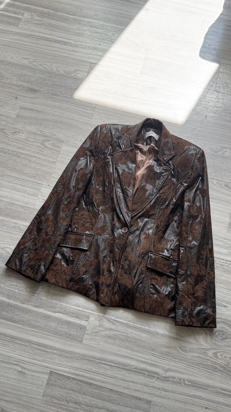 Hysteric Glamour Vintage Y2K Snake Skin Blazer Cavalli Helmut Lang Vibe Size US M / EU 48-50 / 2 - 6 Thumbnail