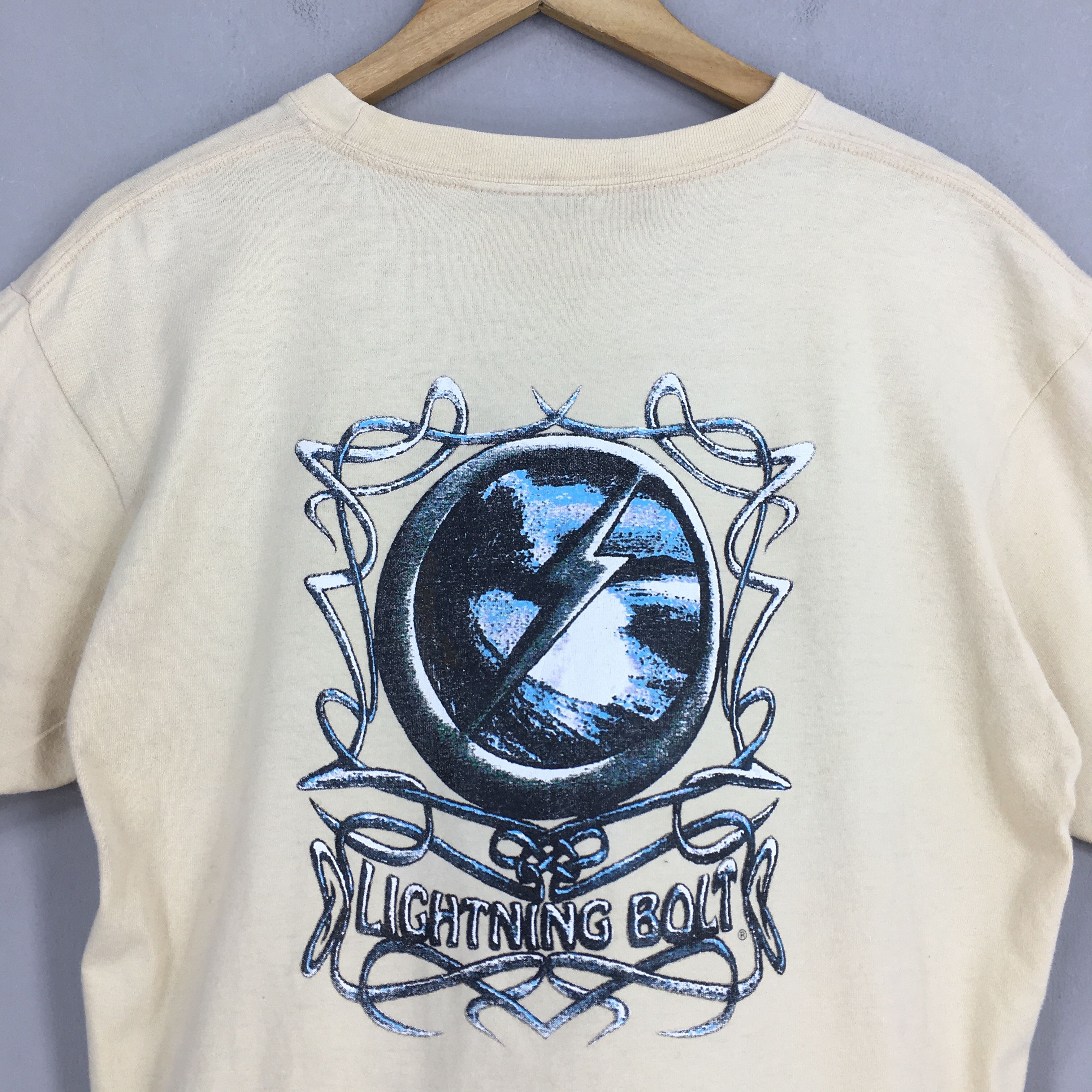 Lightning Bolt Vintage 90's Lightning Bolt Surfing T shirt Medium Size US M / EU 48-50 / 2 - 7 Thumbnail