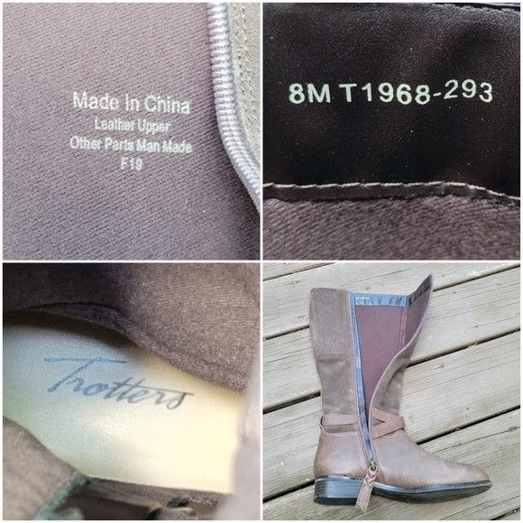 Vintage Vintage 90s y2k Brown Leather Suede Buckle Knee High Tall Eq Size US 8 / IT 38 - 7 Thumbnail