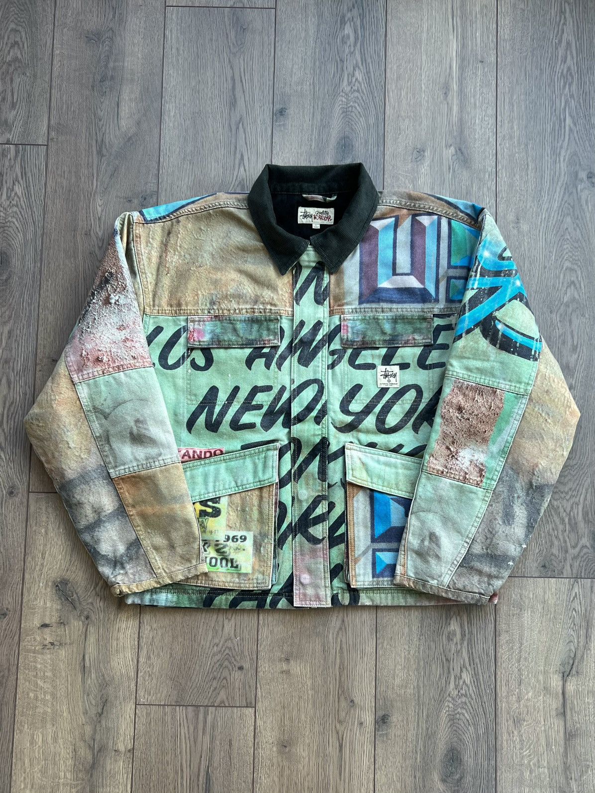 Stussy Denim Work Jacket | Grailed