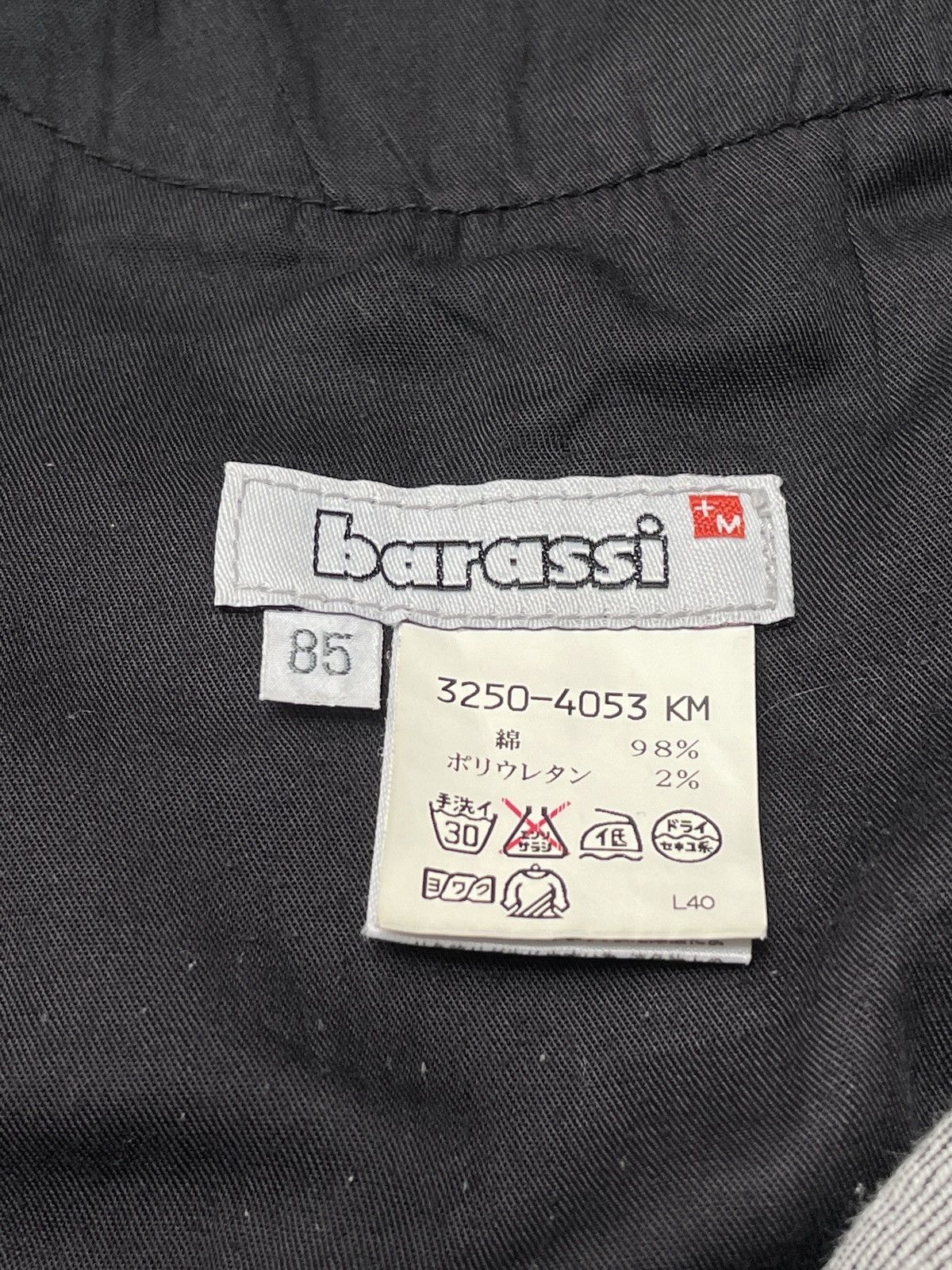 Japanese Brand × Vintage Vintage Japanese Brand Barassi Tactical Jeans 1990s Size US 31 - 12 Thumbnail