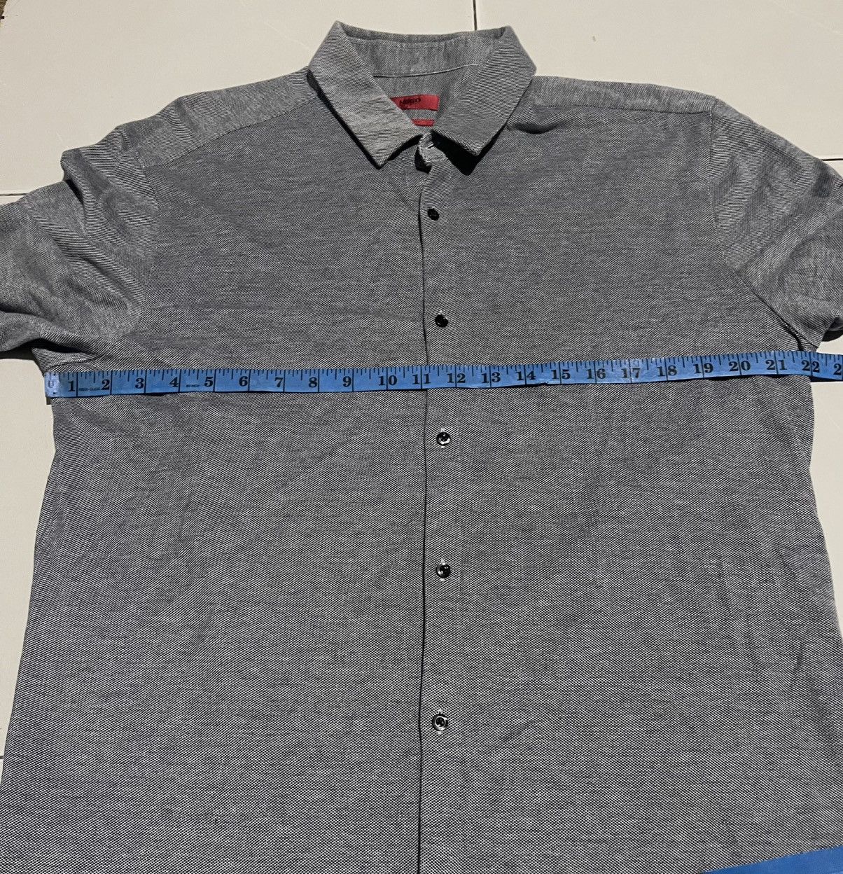 Hugo Mens Hugo Boss Gray Shirt Size XXL Size US XXL / EU 58 / 5 - 8 Thumbnail