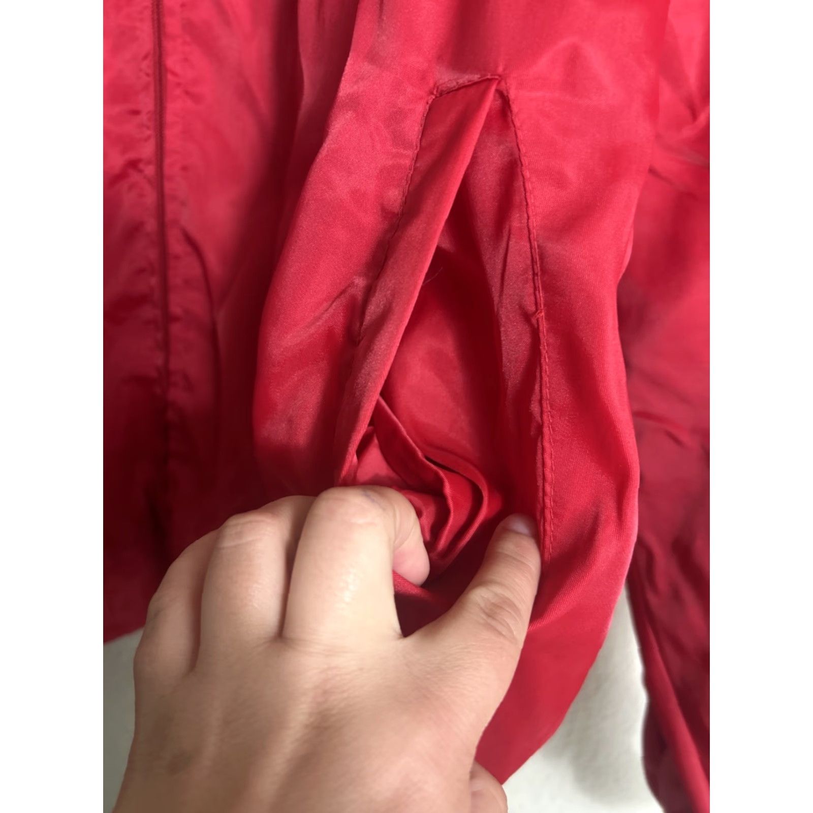 Vintage VINTAGE Satin Bomber Jacket Adult XXL Full Zip NorCal Dalmatians Red Mens Side? Size US XXL / EU 58 / 5 - 7 Thumbnail