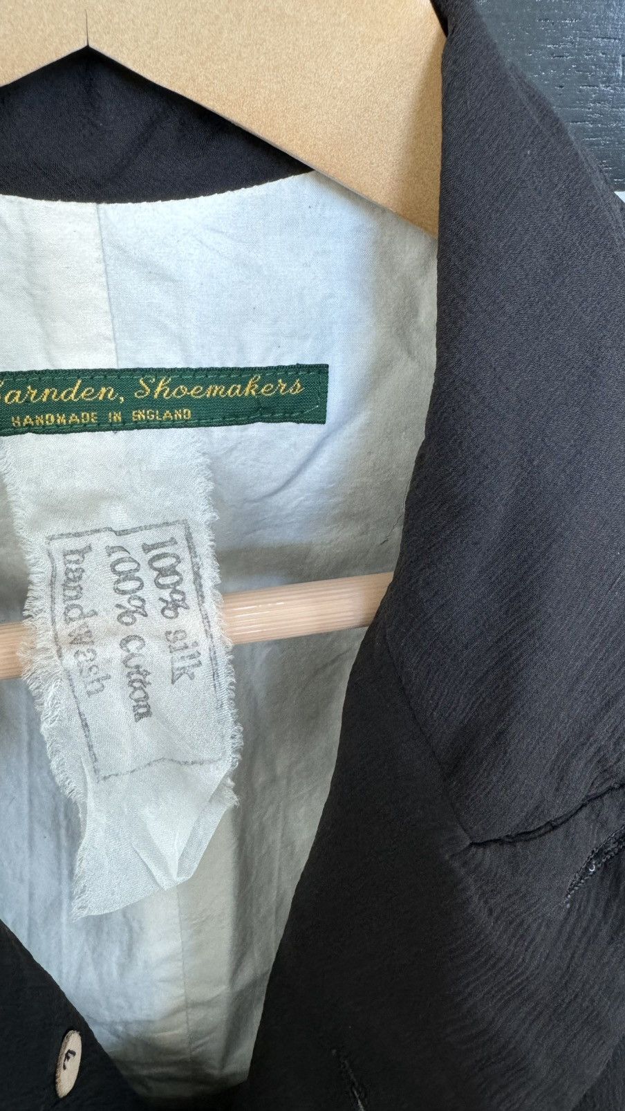 Paul Harnden Shoemakers Paul Harden black silk blazer Size US M / EU 48-50 / 2 - 3 Thumbnail