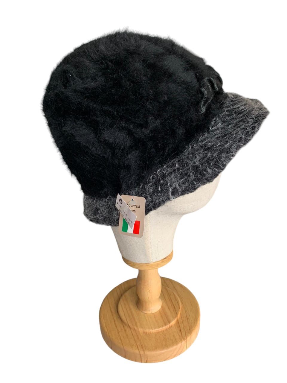Japanese Brand × Vintage Punk Style Mohair Fur Made In Italy Bucket Hat Size ONE SIZE - 6 Thumbnail