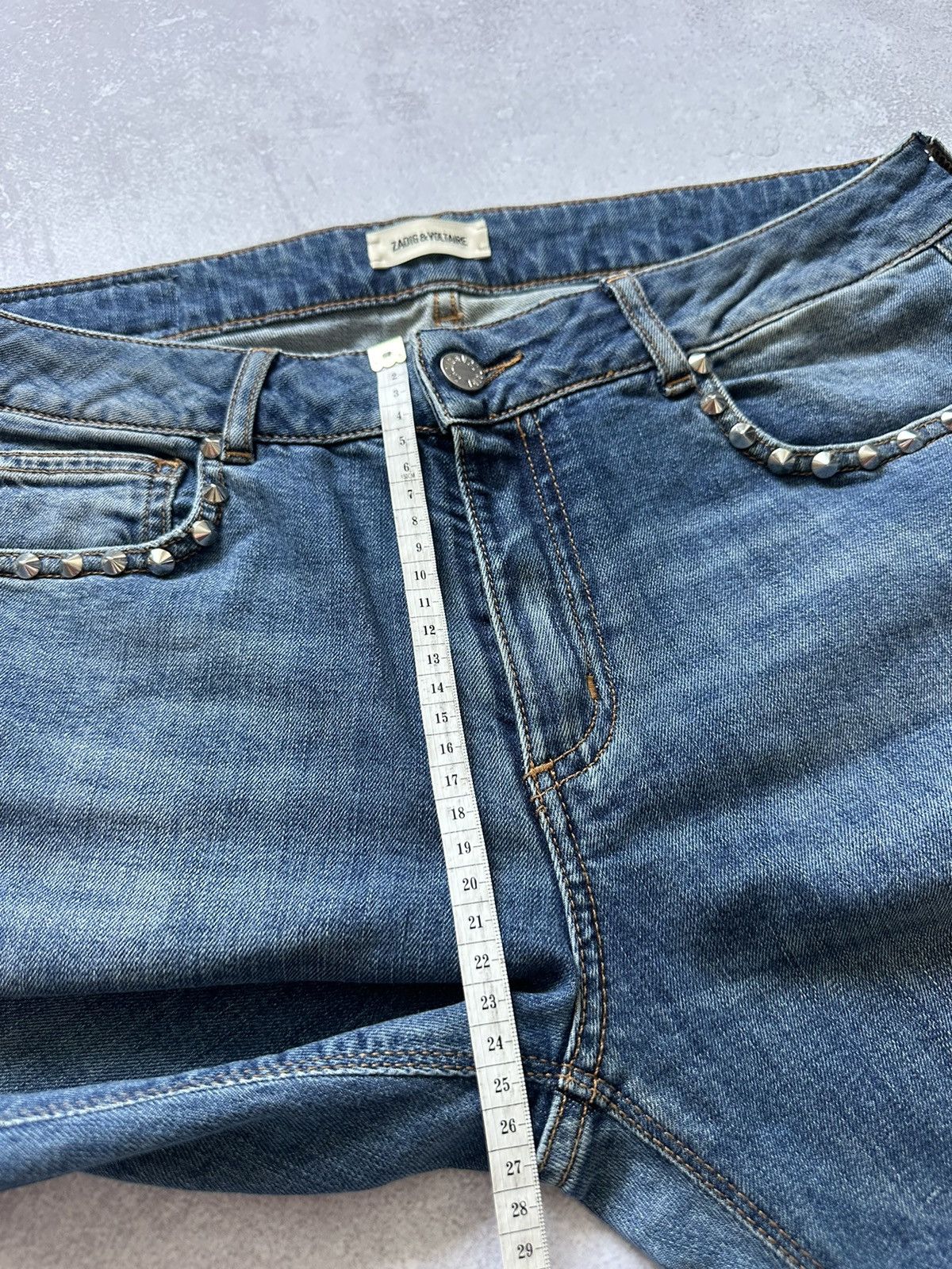 Zadig & Voltaire Womens jeans Zadig Voltaire Size 29 Color Blue Avantgarde Size 29" - 12 Thumbnail