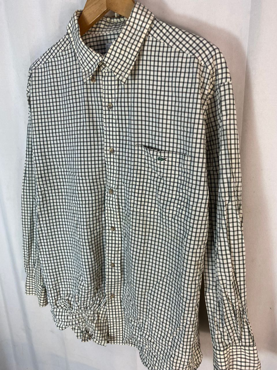 Lacoste Lacoste small logo button up long sleeve shirt Size US XL / EU 56 / 4 - 4 Thumbnail