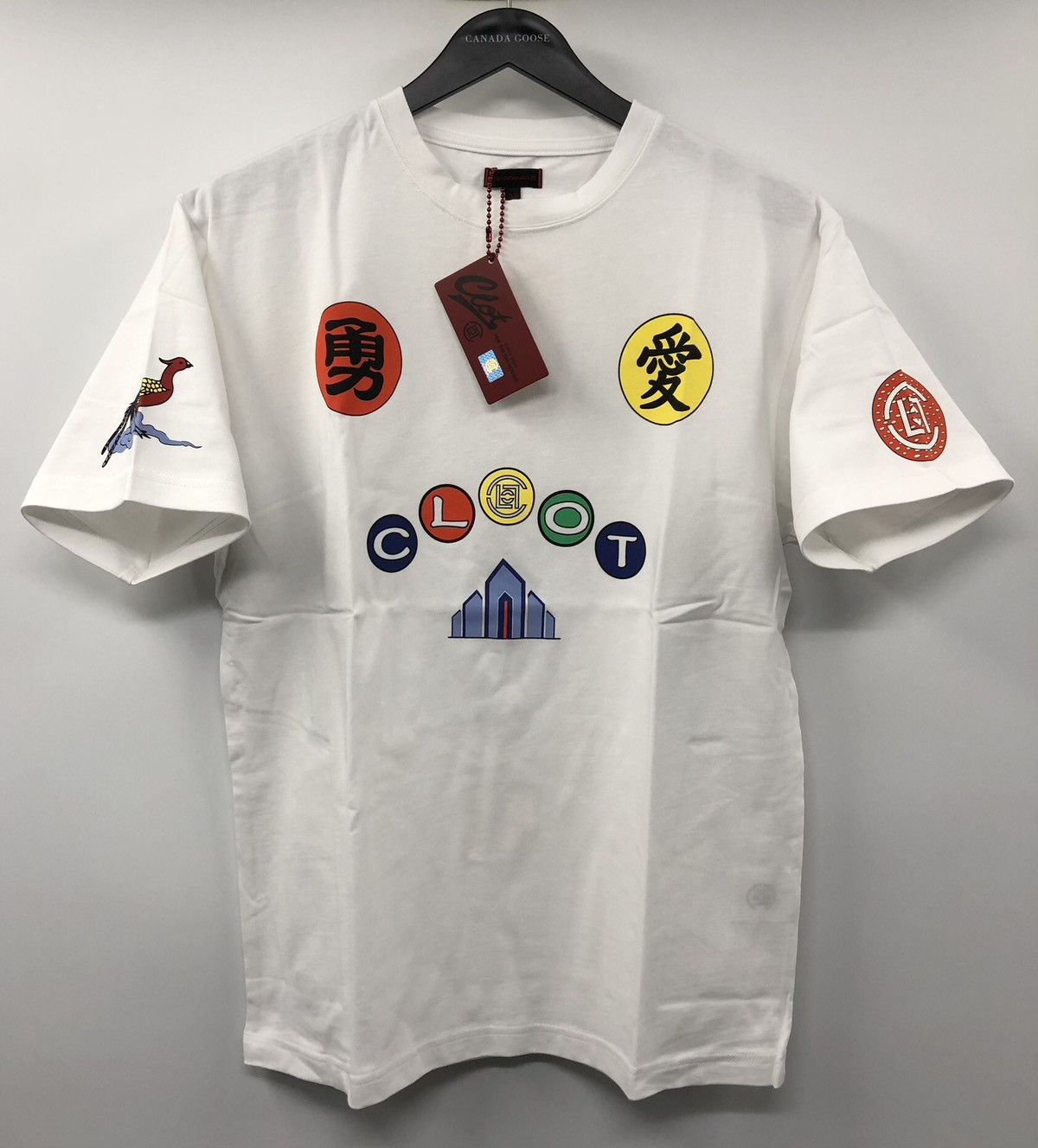 Dover Street Market CLOT x DSM Insignia Fearless Logo White T-Shirt Small Size US S / EU 44-46 / 1 - 10 Thumbnail