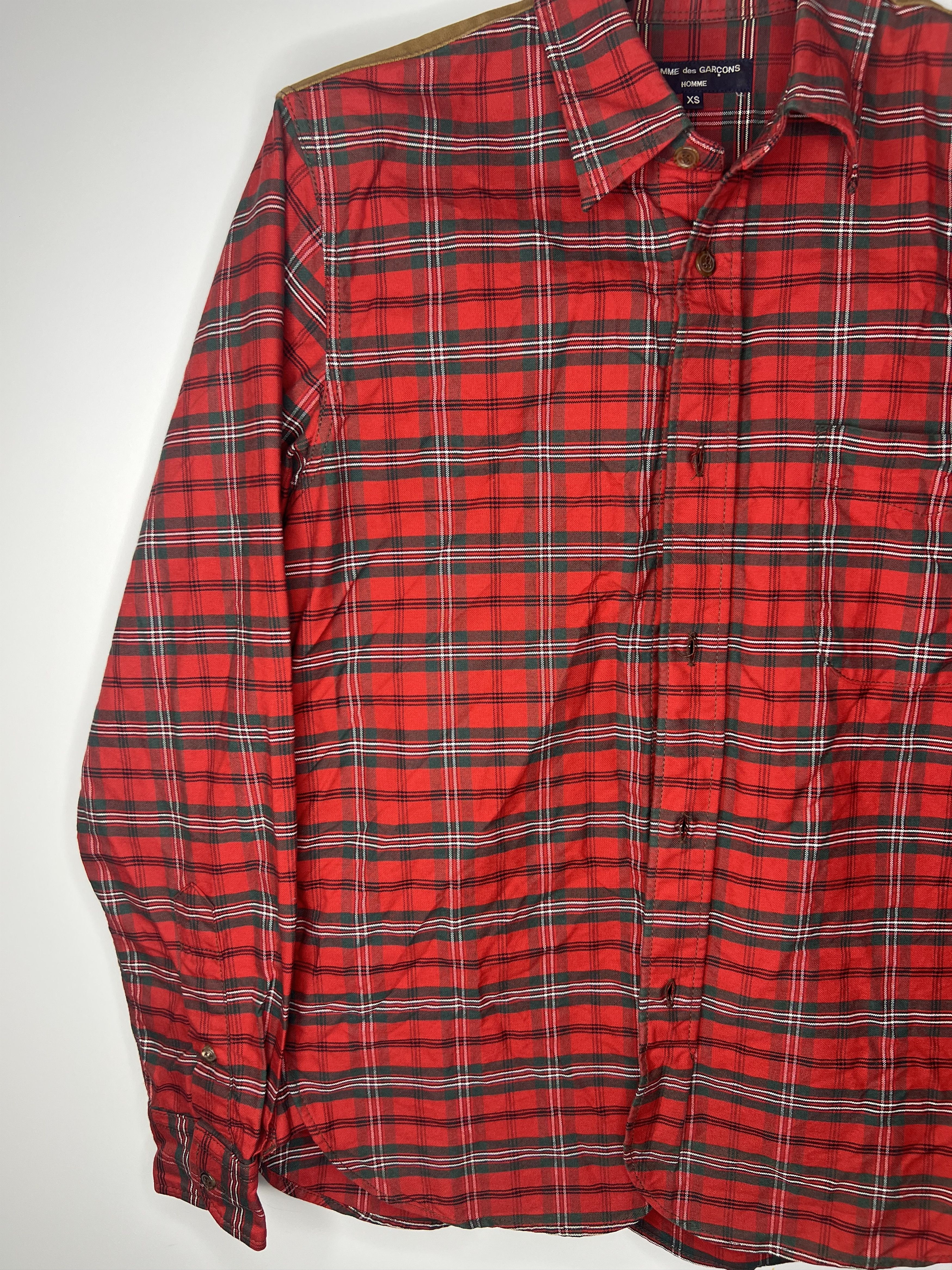 Comme des Garcons Vintage Checked Shirt Size US XS / EU 42 / 0 - 2 Thumbnail