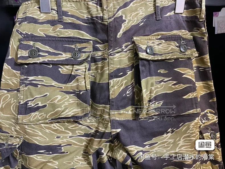 The Real McCoy's The Real McCoys SizeL Limited Edition Hand Dyed Gold Tiger Size US 28 / EU 44 - 3 Thumbnail