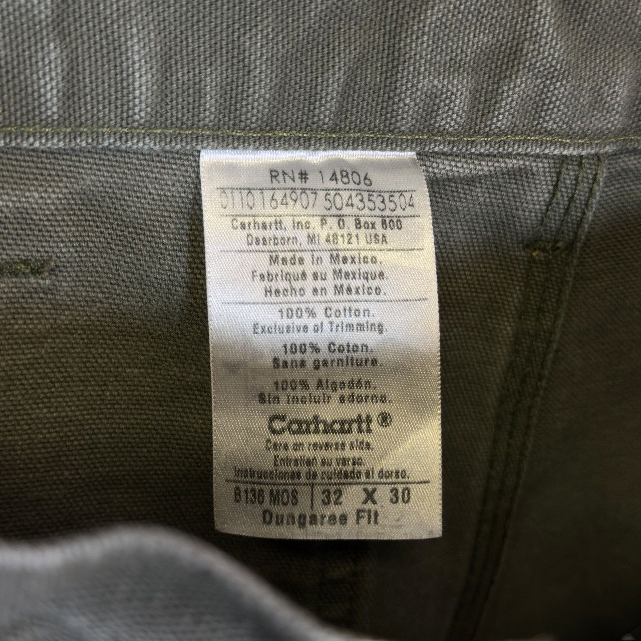 Carhartt Vintage Y2K Carhartt B136 Double Knee Carpenter Pants Size US 32 / EU 48 - 5 Thumbnail