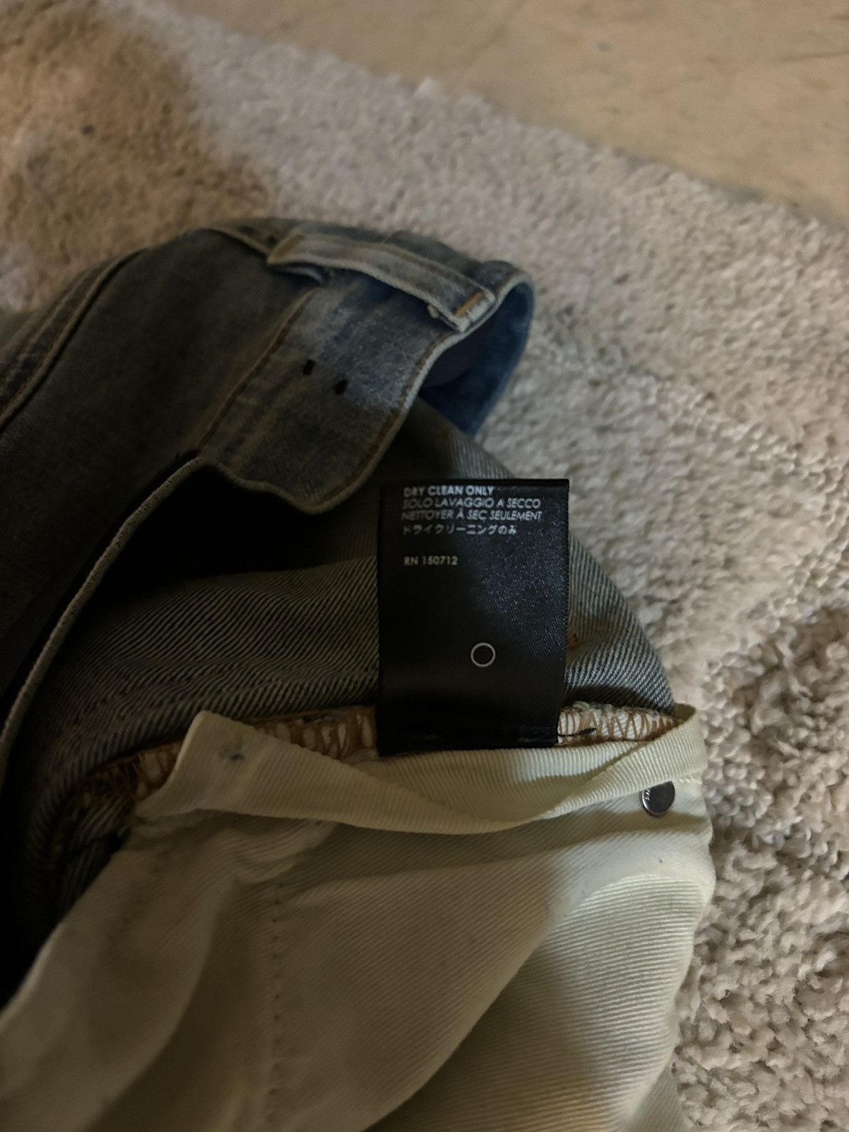 Amiri Mike Amiri Double Slash Distressed Jeans Size US 32 / EU 48 - 8 Thumbnail