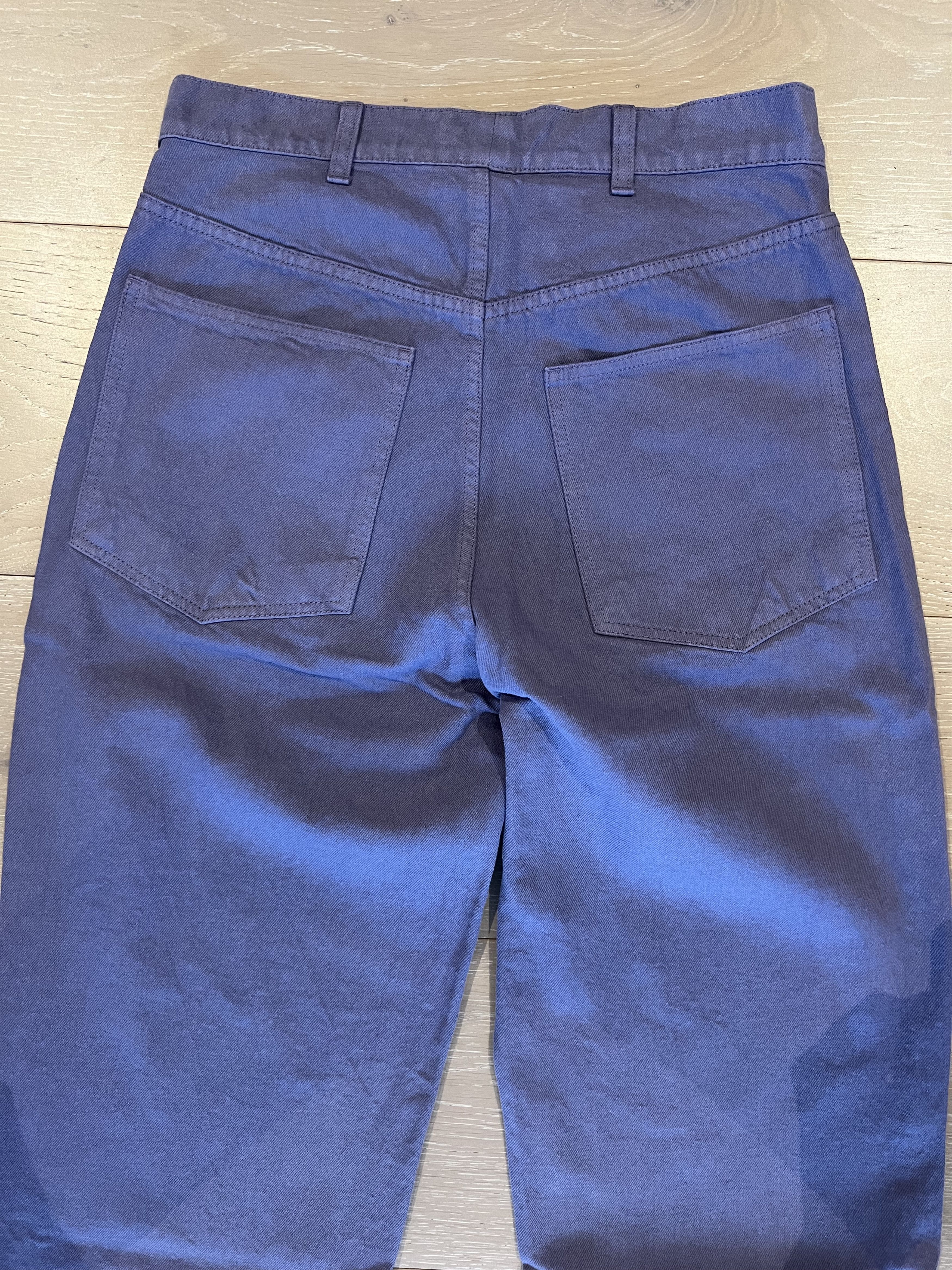 Tres Bien 💚 Très Bien Everywear Twisted 5 Pocket Work Pant Purple NEW Size US 32 / EU 48 - 10 Thumbnail