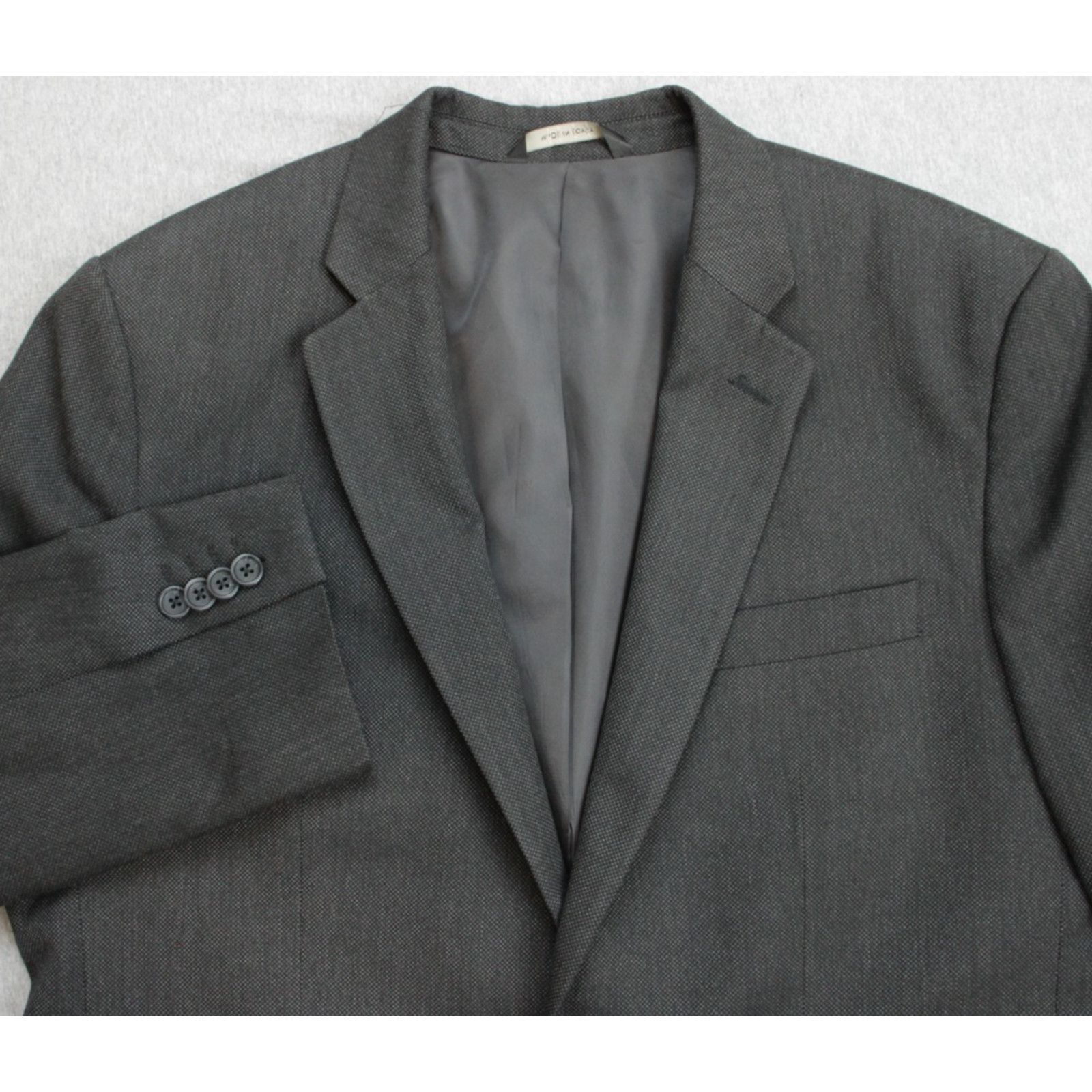 Banana Republic Banana Republic Blazer Mens 42R Gray Tailored Fit 2 Buttons Size 42R - 1 Thumbnail
