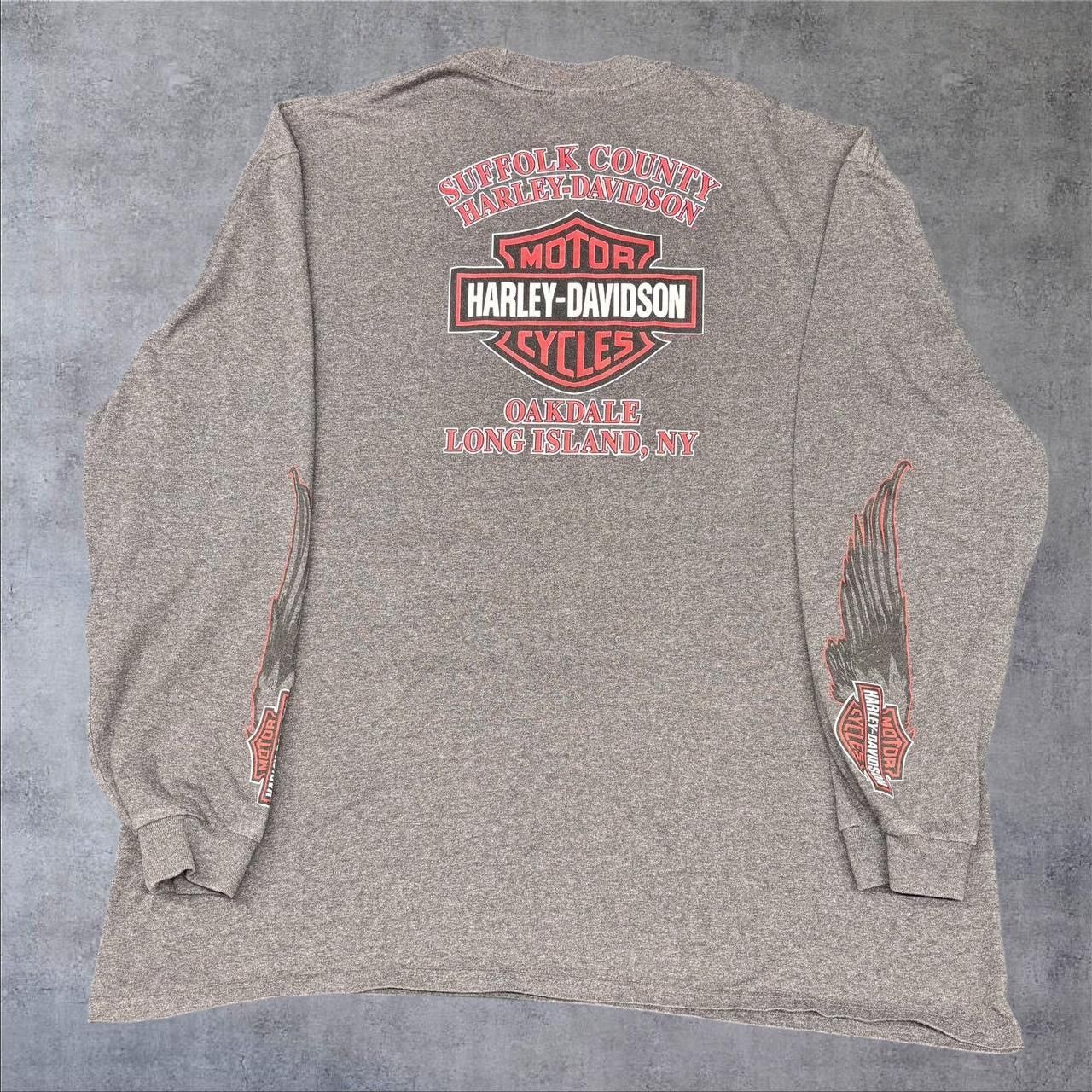 Harley Davidson Harley Davidson Longsleeve Tshirt Size US XXL / EU 58 / 5 - 2 Thumbnail