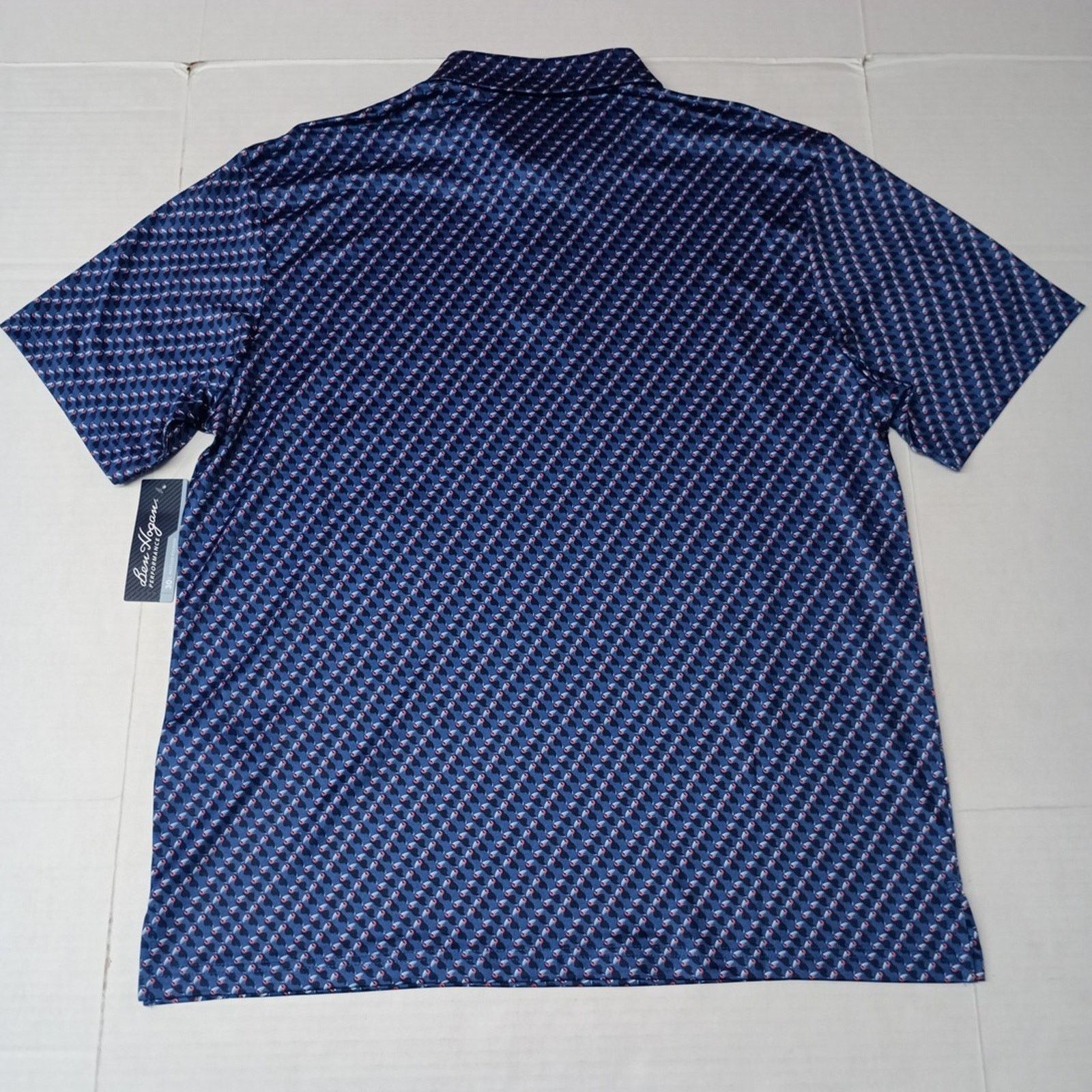 Other Ben Hogan Polo Shirt Men's Size L 42/44 Blue Stretch UPF 15 Size US L / EU 52-54 / 3 - 7 Thumbnail