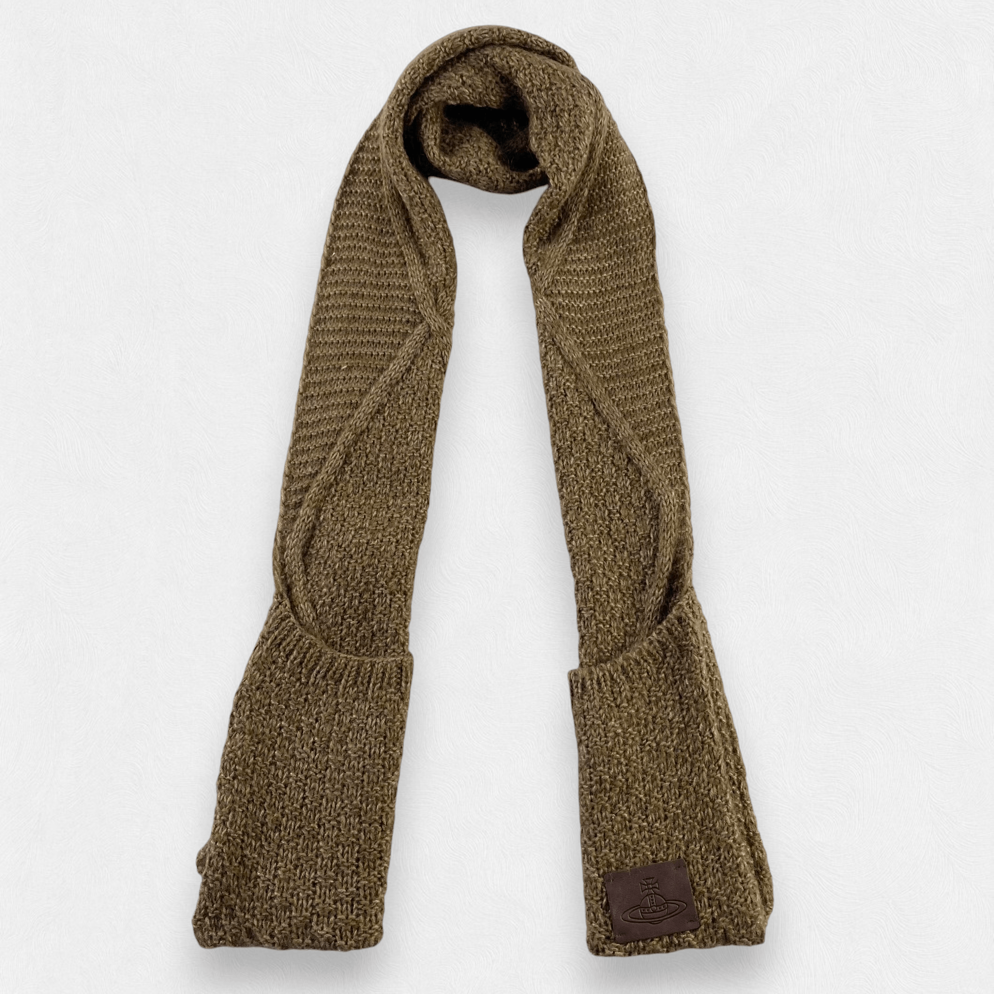 Seditionaries × Vivienne Westwood Vivienne Westwood Scarf Neck Wrap Knitted Muffler Size ONE SIZE - 1 Thumbnail
