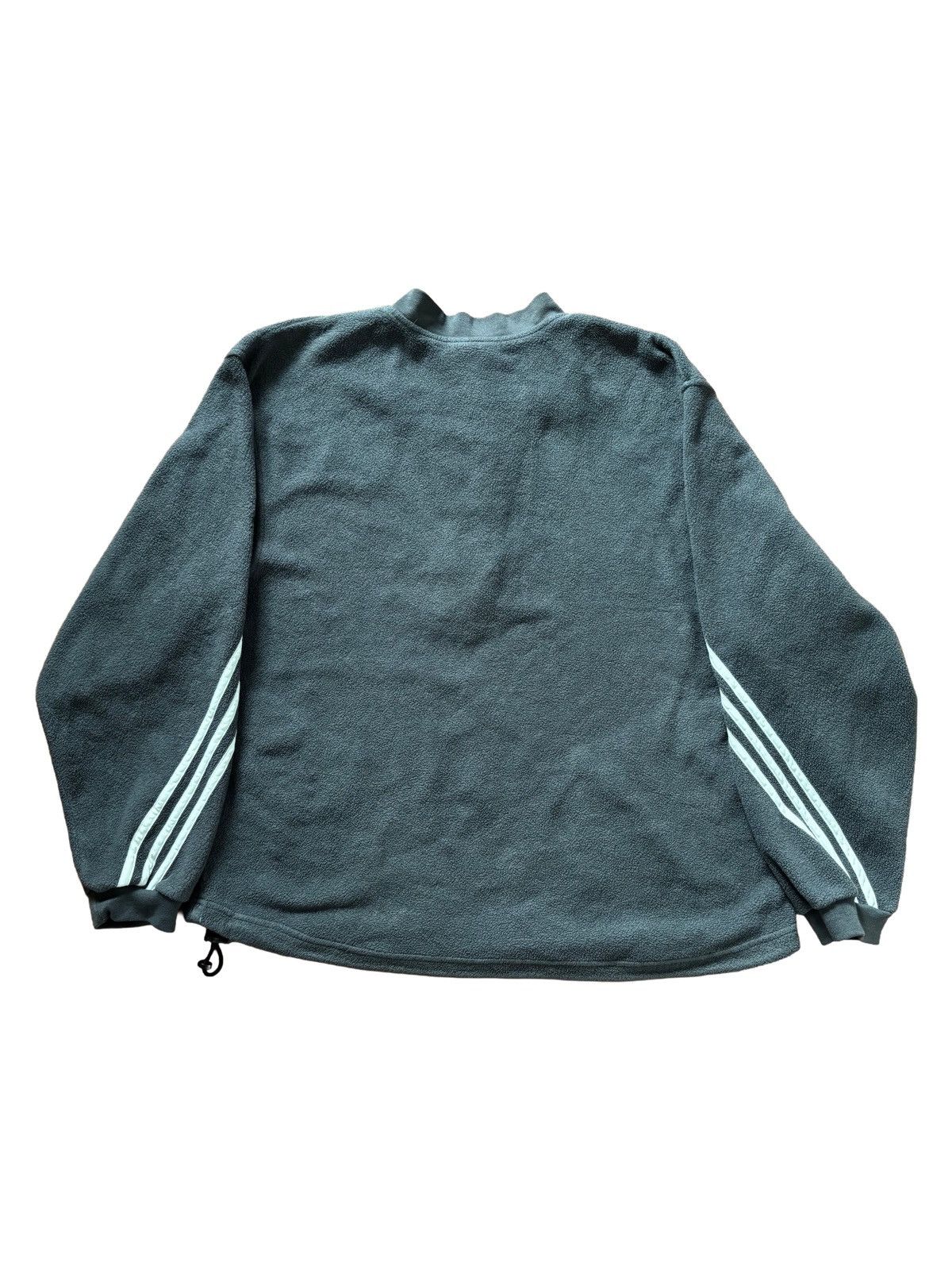 Adidas Adidas Dark Gray Quarter Zip Sweatshirt US L Size US L / EU 52-54 / 3 - 2 Thumbnail