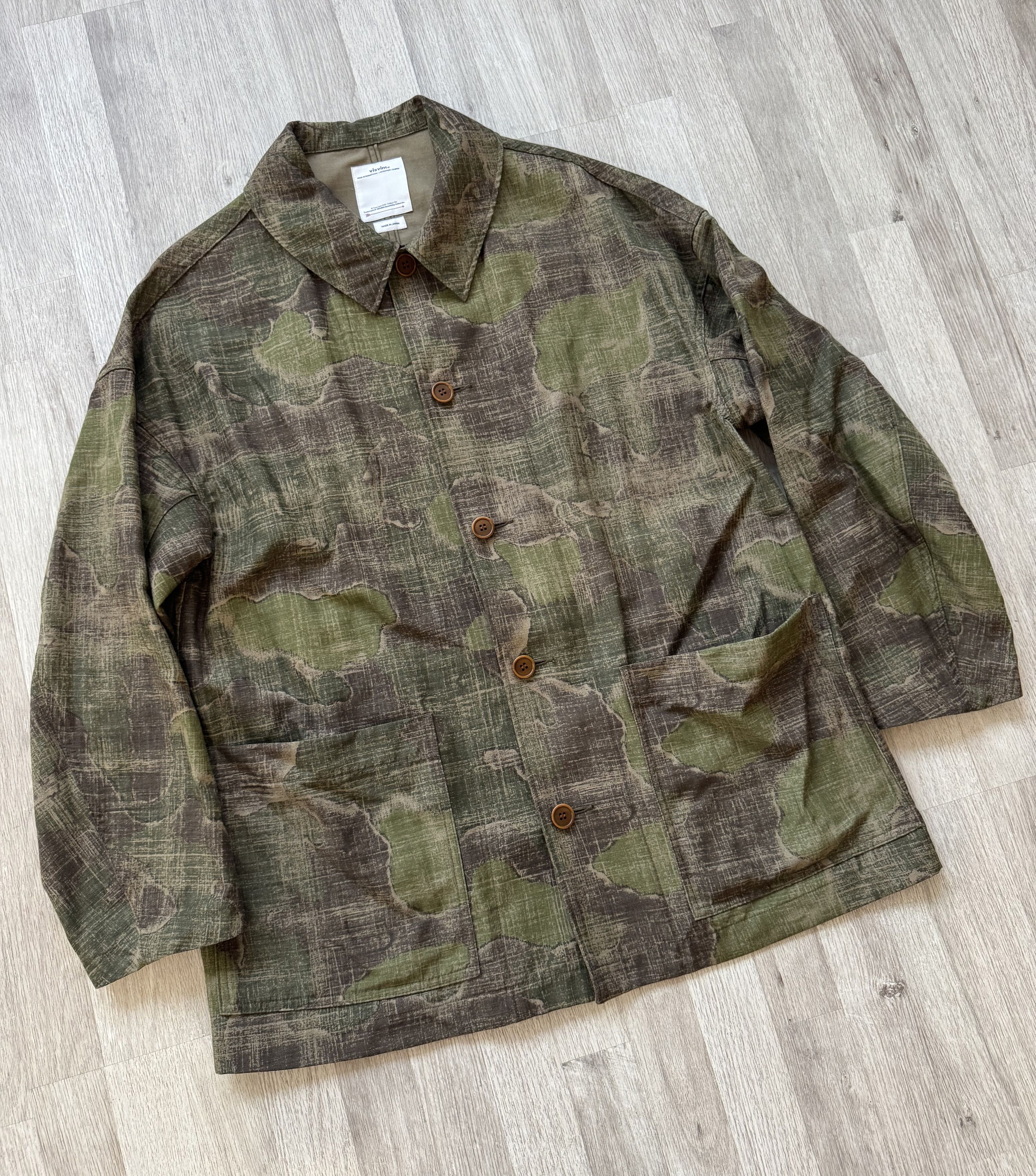 Visvim Whiteoak Coverall Camo (W/L) Size US XL / EU 56 / 4 - 2 Thumbnail