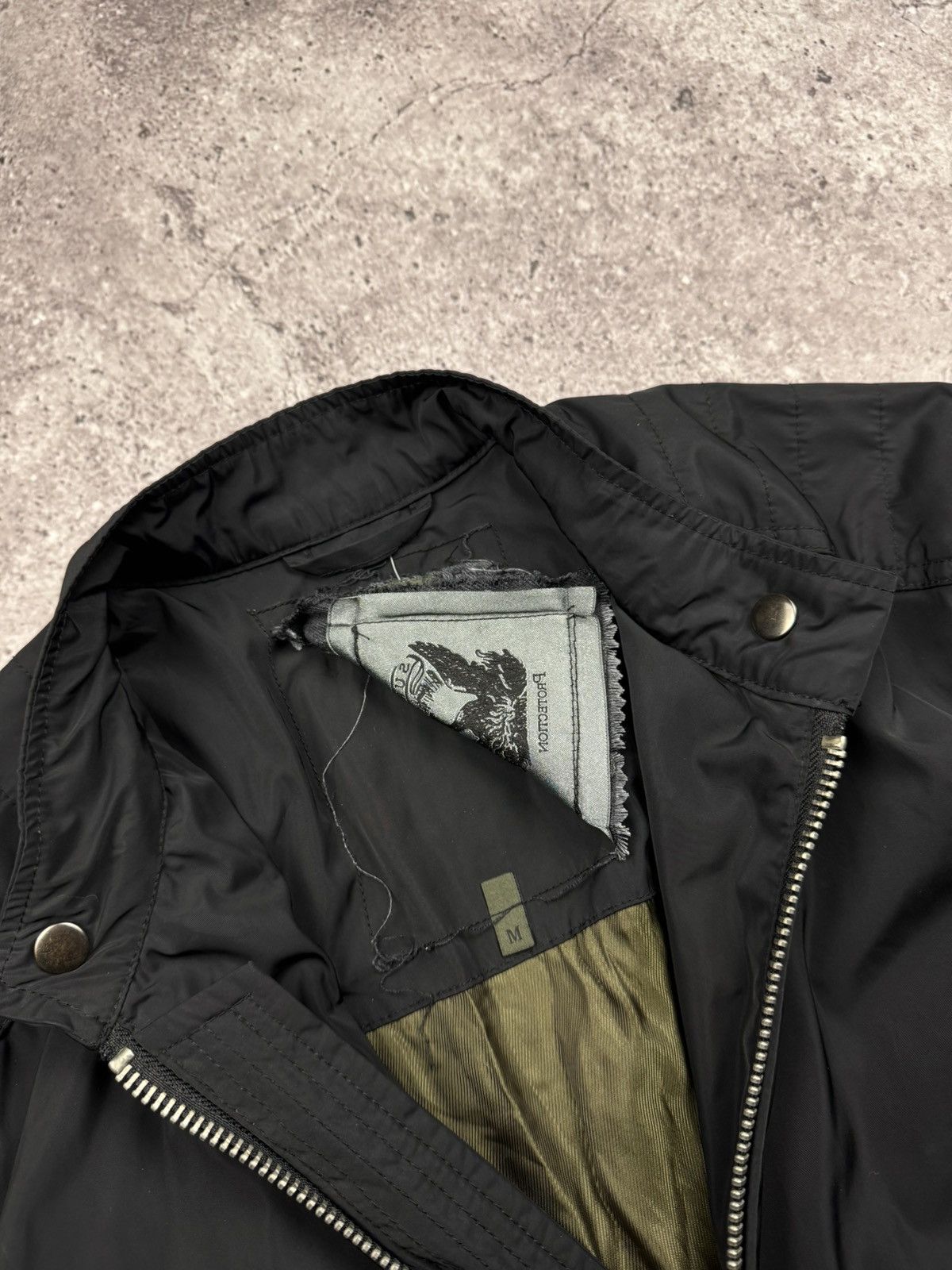 Diesel 🔥Avant Garde Rick Owen’s style ! Diesel Biker Bomber Jacket🔥 Size US M / EU 48-50 / 2 - 10 Thumbnail