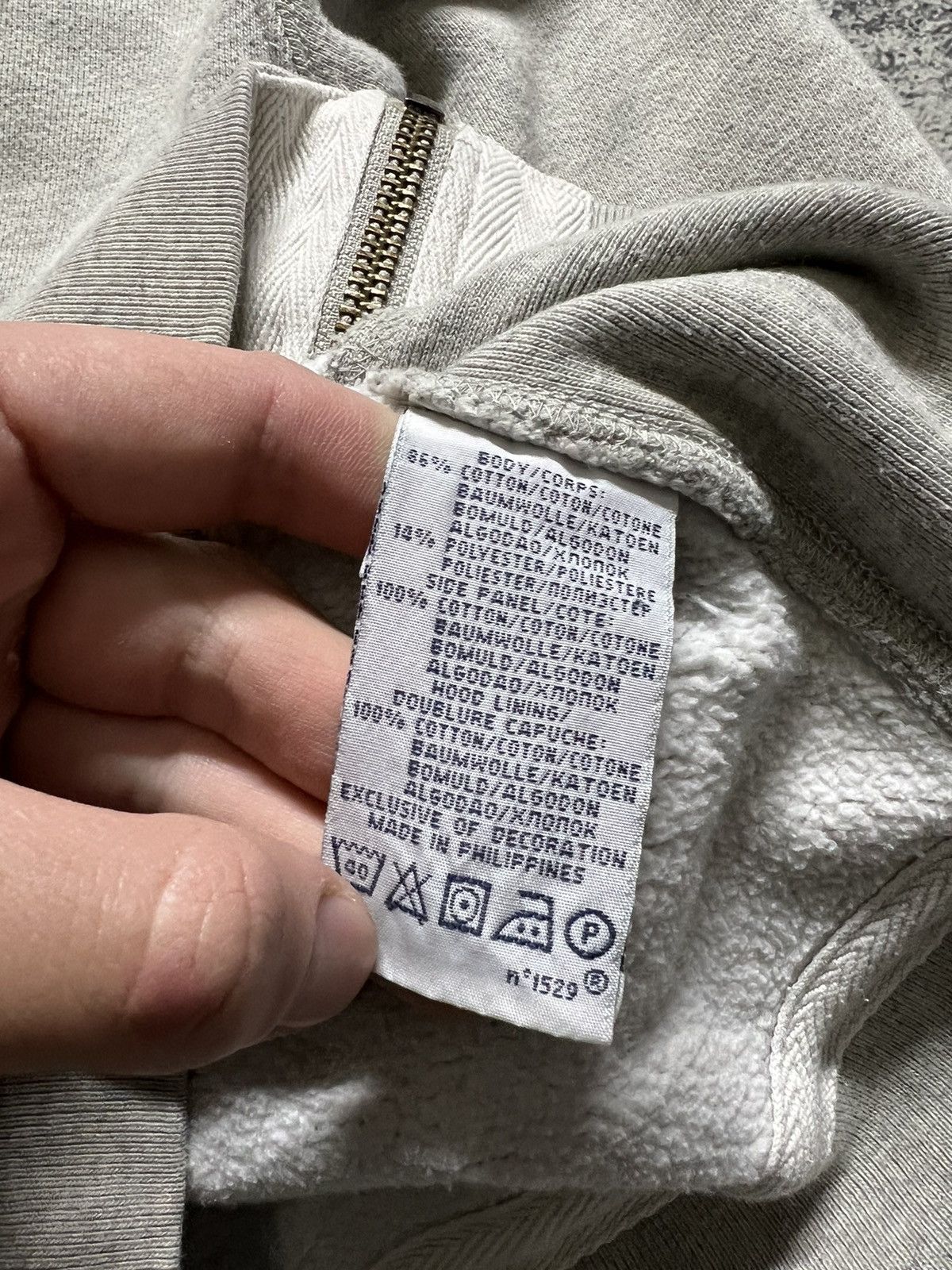 Polo Ralph Lauren Vintage Y2k Polo By Ralph Lauren 🩶 Zip Hoodie 90’s Size US M / EU 48-50 / 2 - 6 Thumbnail