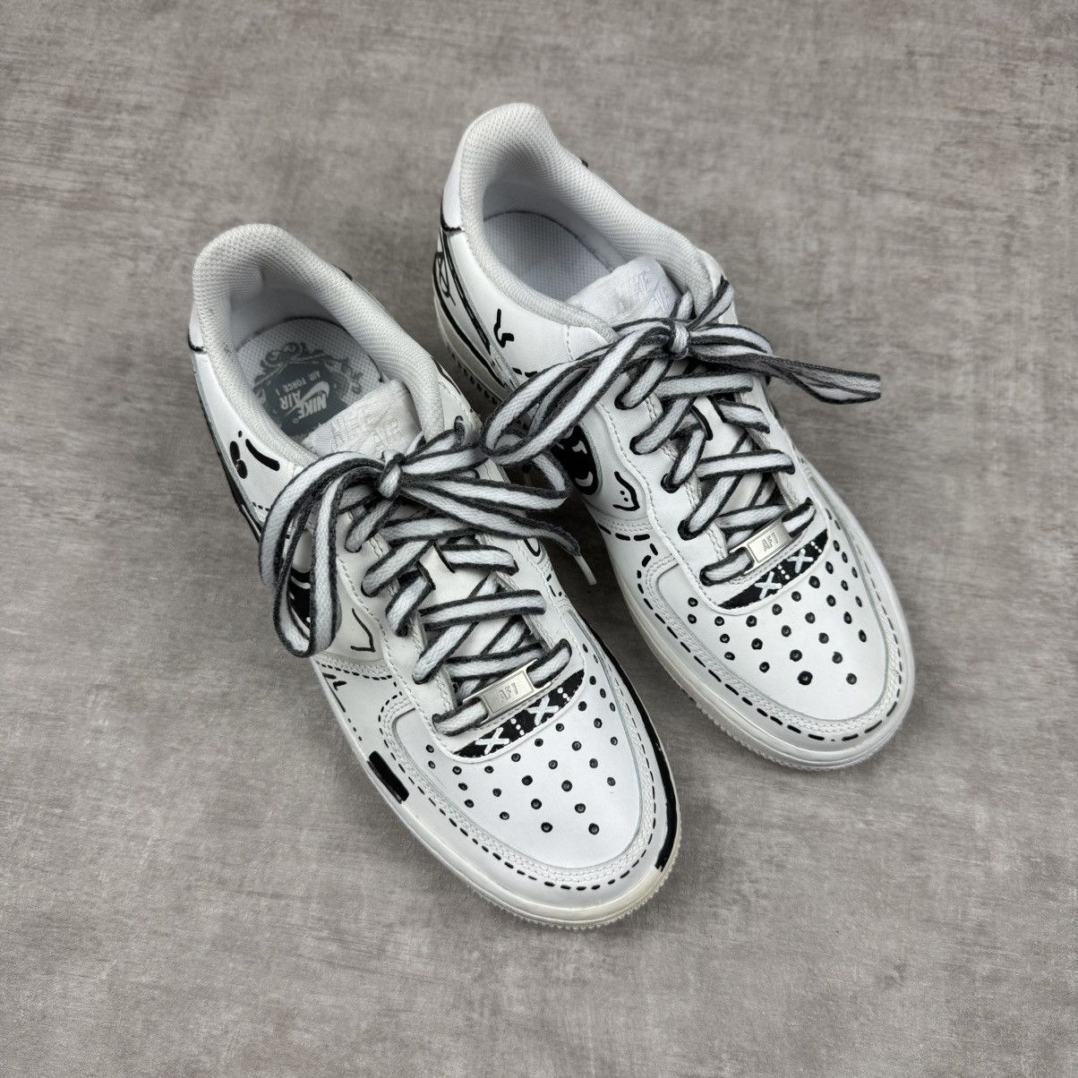 Nike Custom Painted Nike Air Force 1 Size US 6.5 / EU 39-40 - 5 Thumbnail