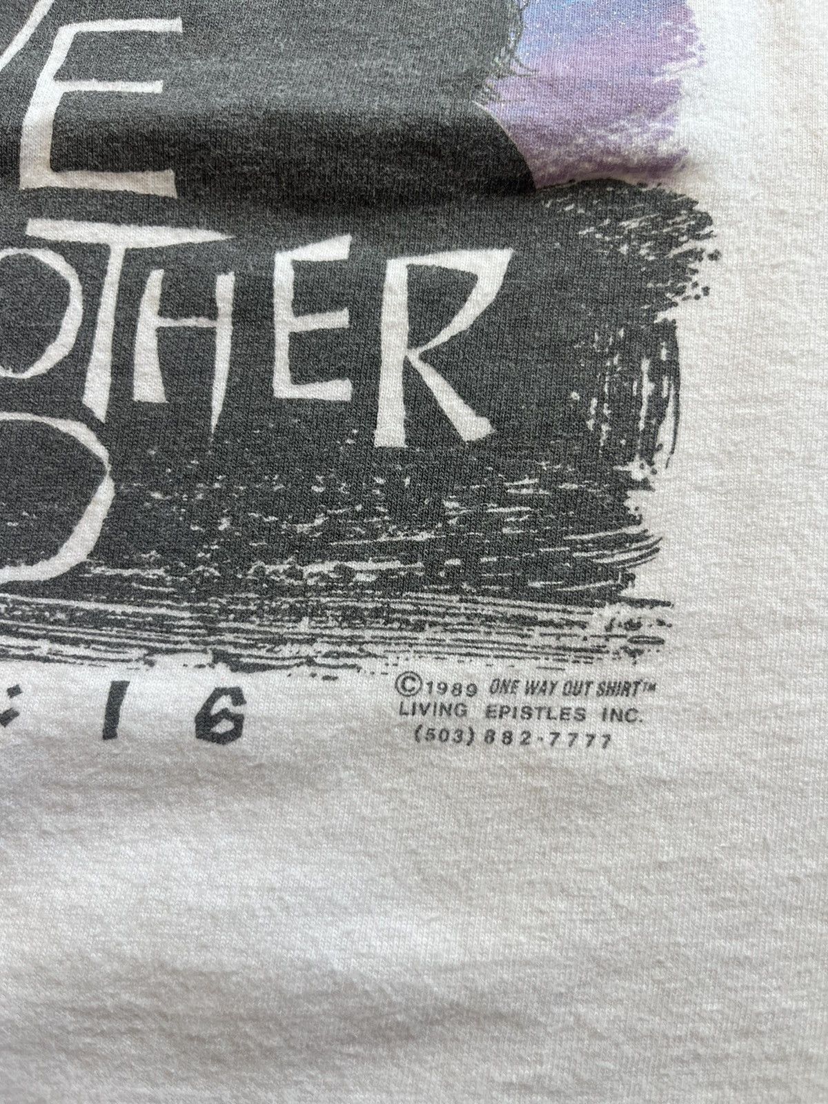 Vintage Vintage Love of Another Kind 1989’s One Way Out Shirt Size US L / EU 52-54 / 3 - 6 Thumbnail