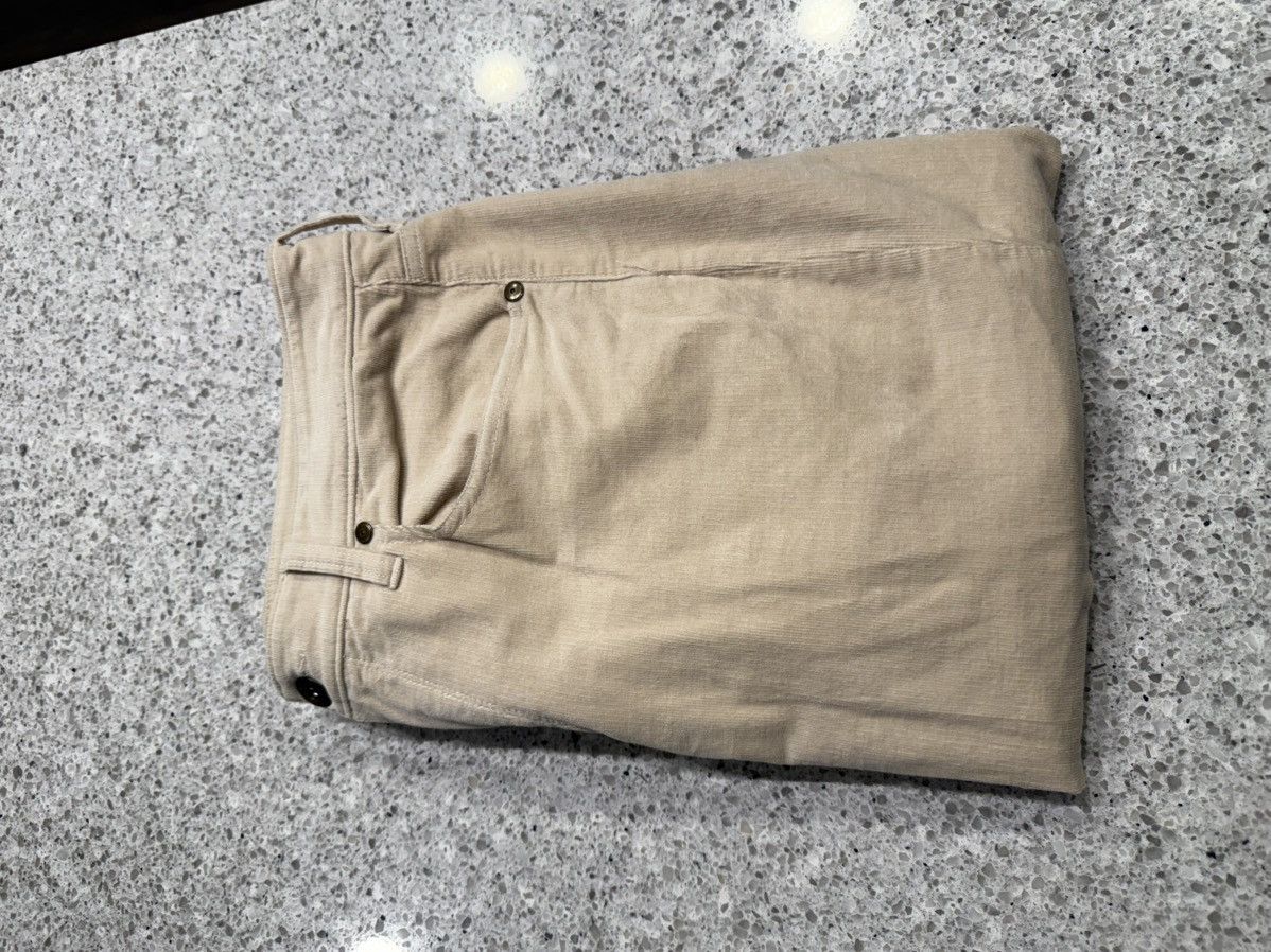 Paige Cream Paige Corduroy Pants Size US 32 / EU 48 - 1 Thumbnail
