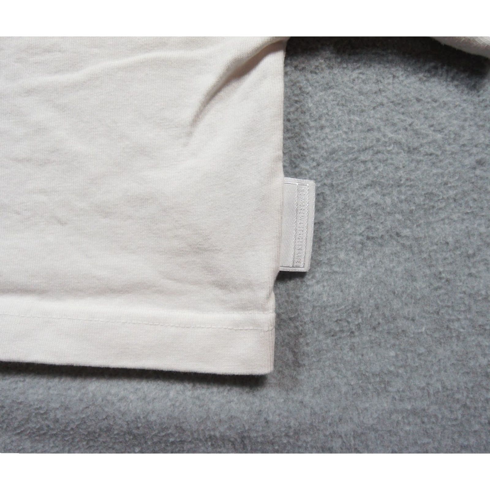 izzue Izzue Shirt Womens XS White Pocket Tee Cropped Short Sleeve Crew Neck Pullover T-Shirt Casual Ladies XS White Cotton Knit Cropped Fit All Seasons Size XS / US 0-2 / IT 36-38 - 4 Thumbnail