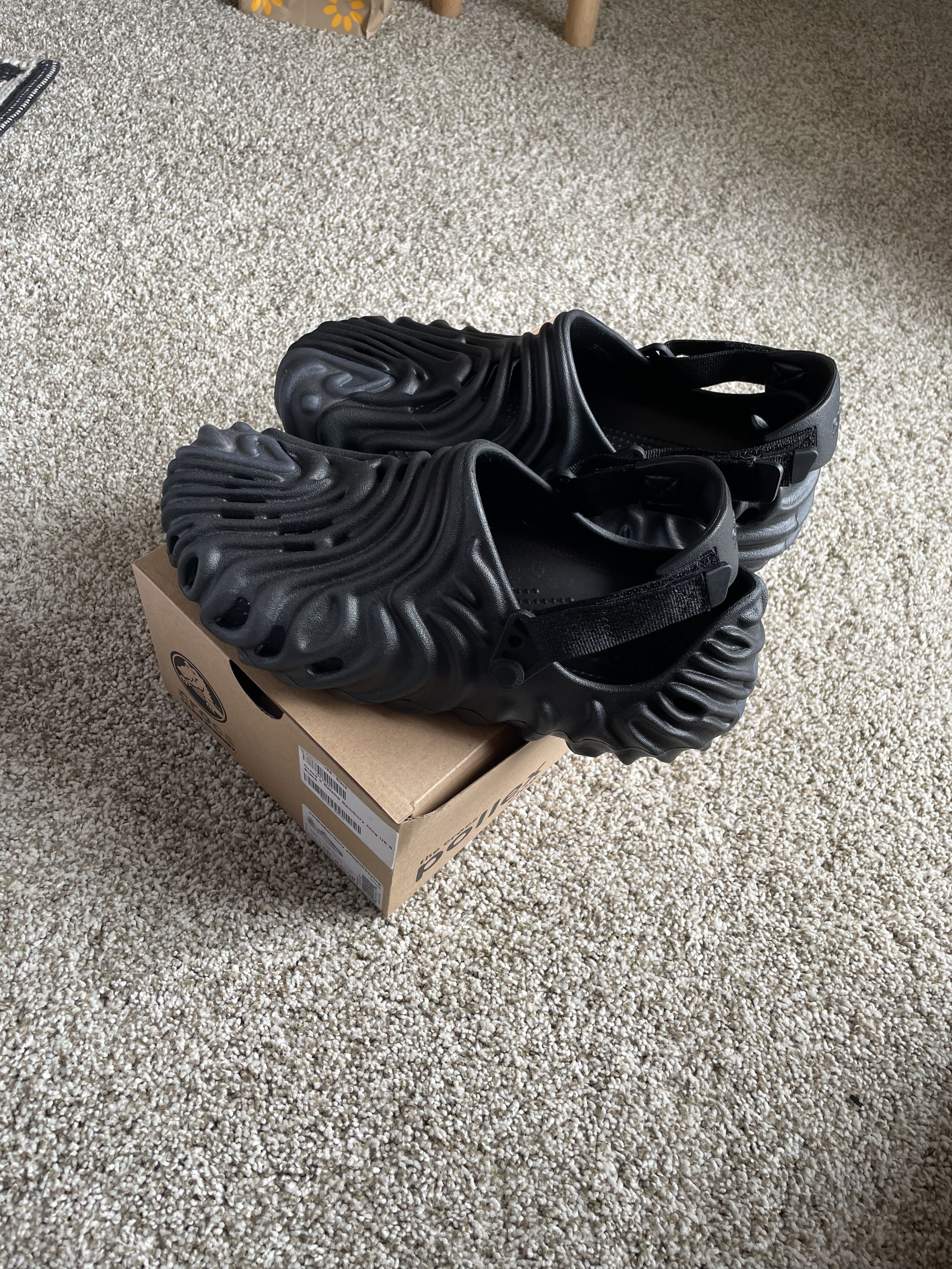 image of Crocs x he Bembury Pollex Clogs Shoes in Black, Men's (Size 9)