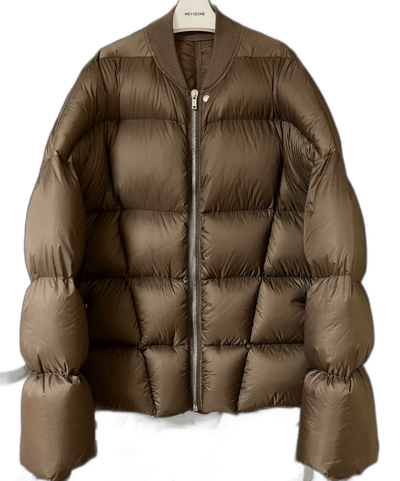 Rick Owens rick owens puffer jacket in brown-2508 Size US L / EU 52-54 / 3 - 1 Thumbnail