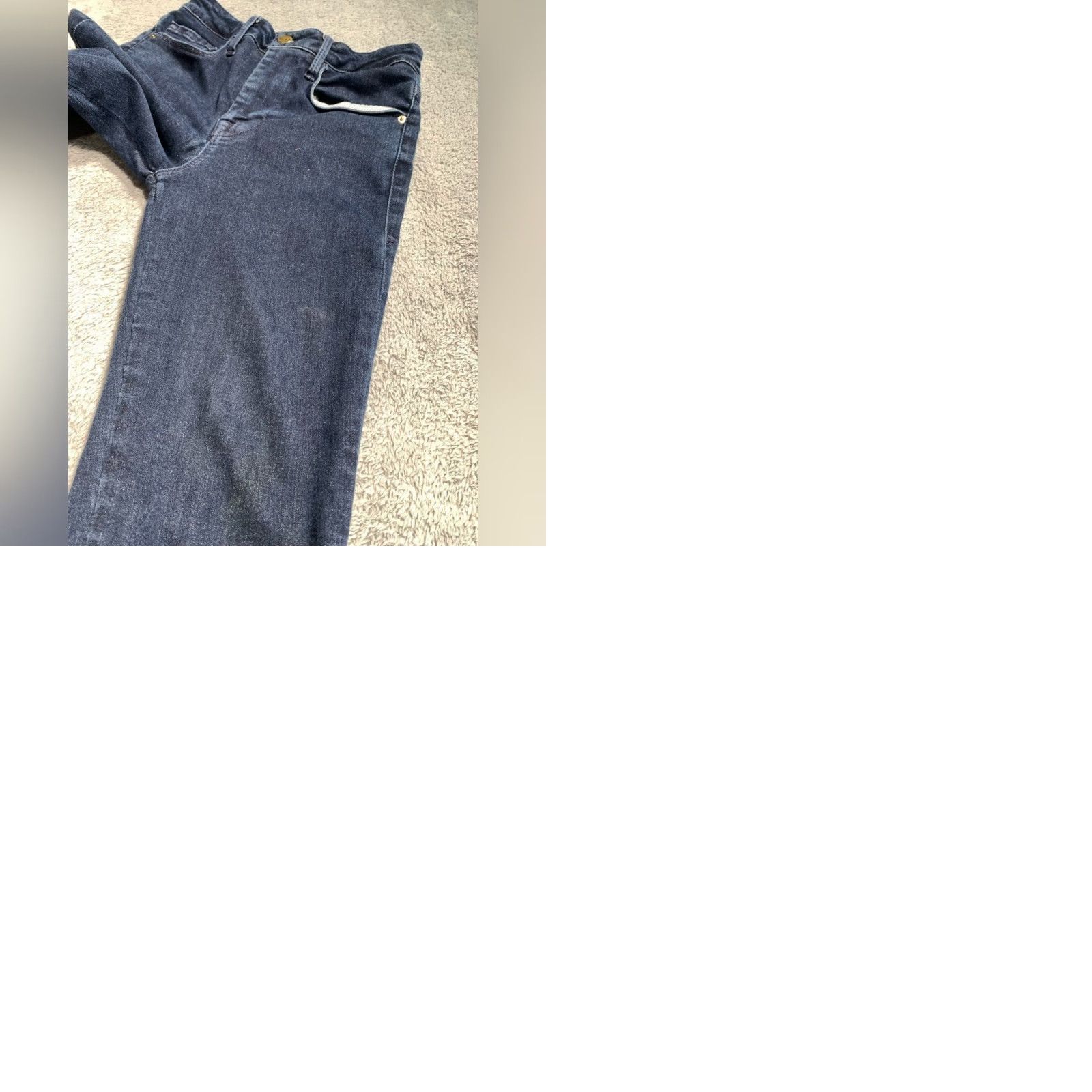 Frame Frame Denim Frame le One Skinny Jeans Dark Blue Keller 1 Jeans Women Juniors Blue Skinny 1 Size 25" / US 0 / IT 36 - 9 Thumbnail