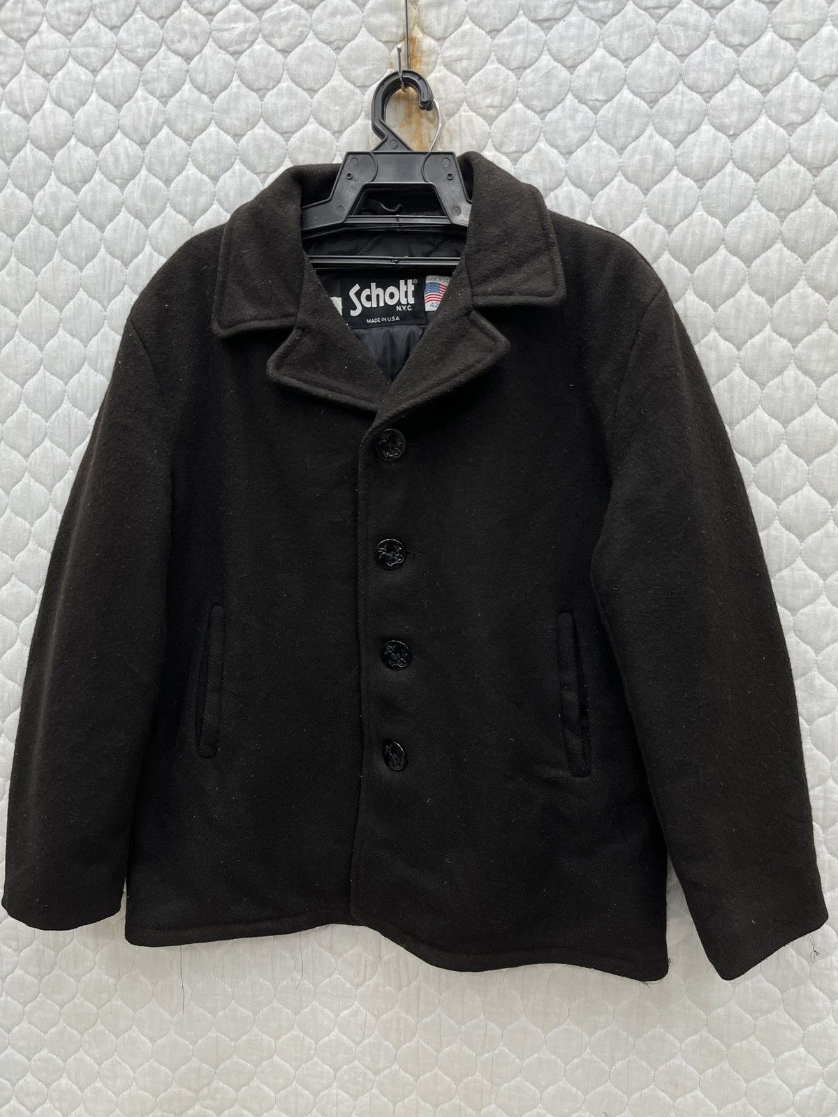 Schott 🔥🔥🔥STEALS VTG SCHOTT USA WOOL JACKET Size US M / EU 48-50 / 2 - 3 Thumbnail