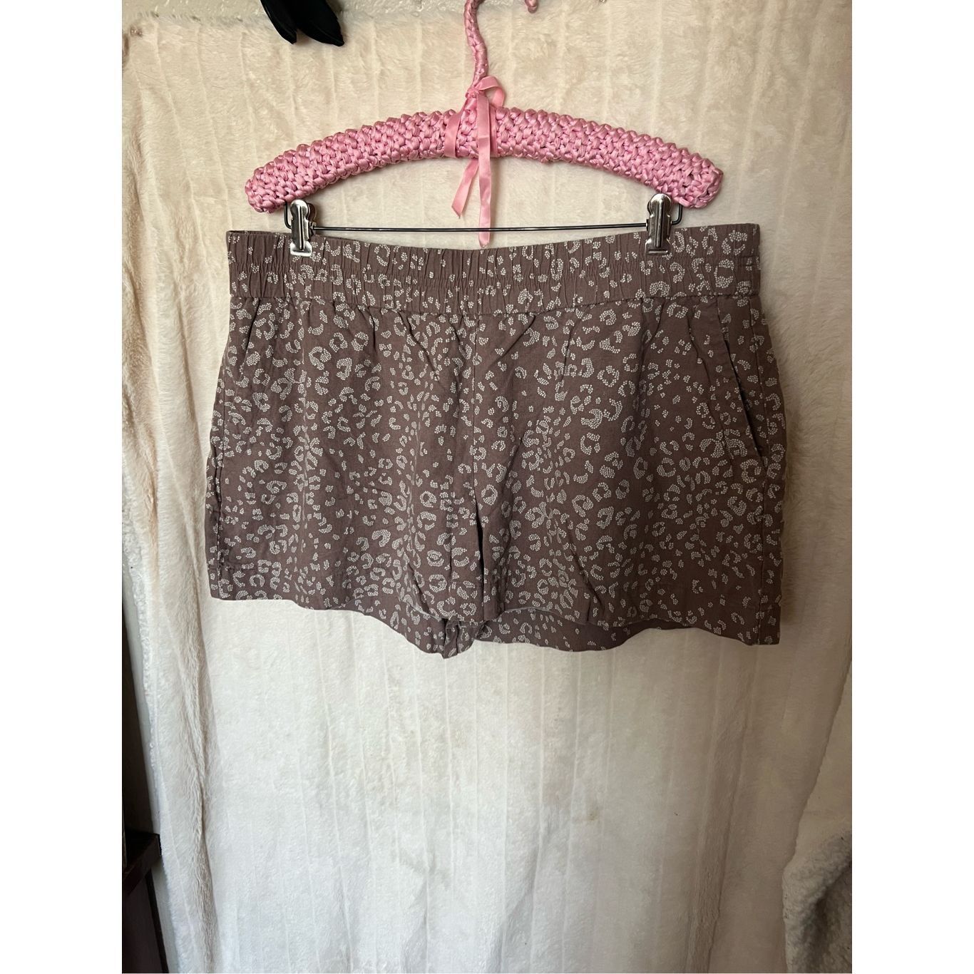 Other A New Day Leopard Print Woman’s Shorts Size XXL Size 36" / US 14 / IT 50 - 1 Thumbnail