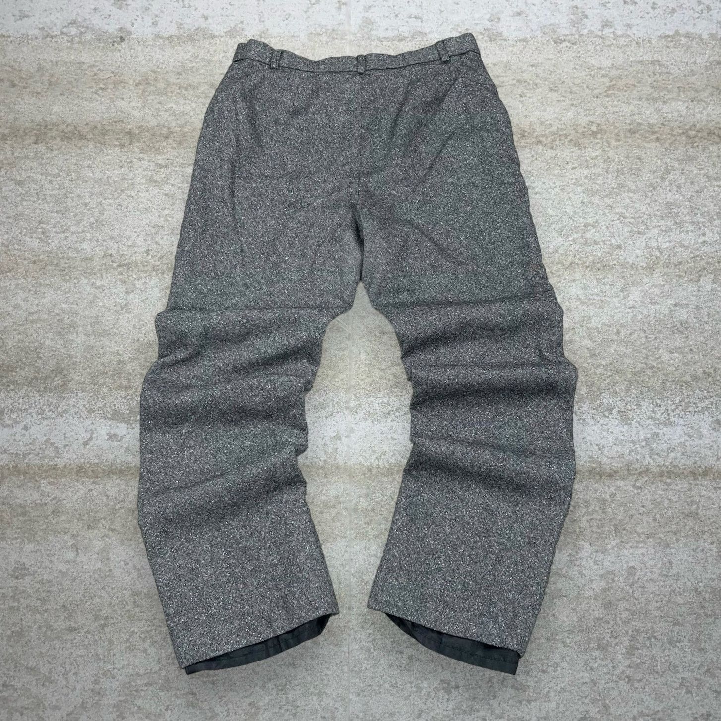 Pendleton Vintage 90s Pendleton Dress Pants Womens 10 Baggy Grey Wool Size 32" / US 10 / IT 46 - 1 Thumbnail