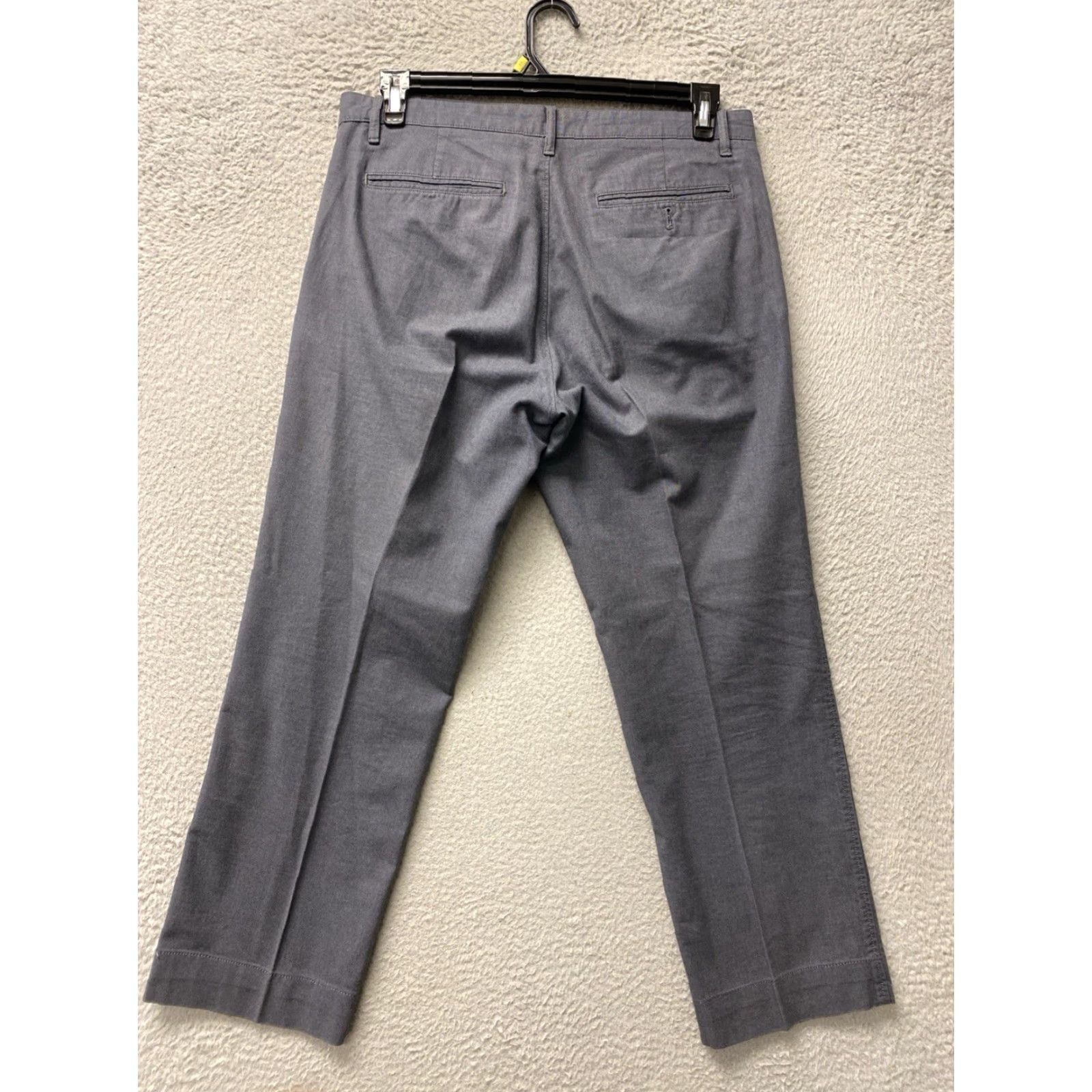 Banana Republic Banana Republic Men Chino Pants 32x30 Regular Gray Cotton Casual/0083 Mens Size US 32 / EU 48 - 7 Thumbnail