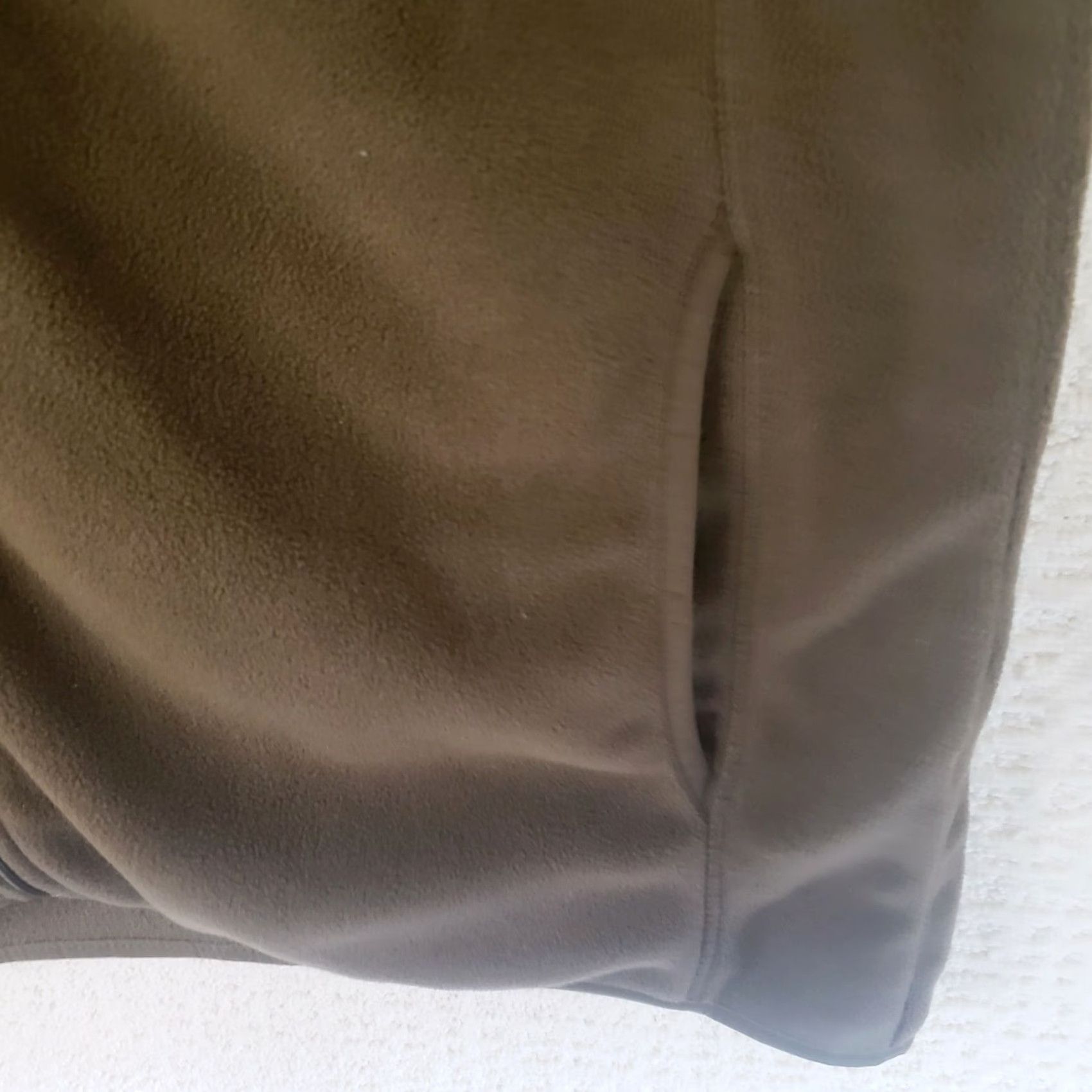 Vintage St. John's Bay Vest Mens XL Outerwear Brown/Green Fleece Full Zip Outdoor Solid Jacket/Coat Size US XL / EU 56 / 4 - 4 Thumbnail