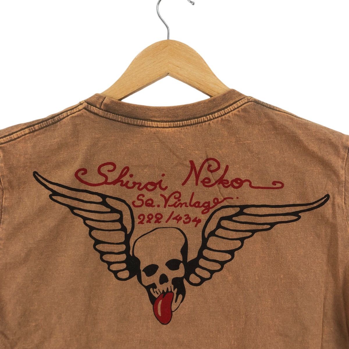 Vintage Vintage SHIROI NEKO SWAROVSKI Skull Tee Shirt Top Bones Size US M / EU 48-50 / 2 - 5 Thumbnail
