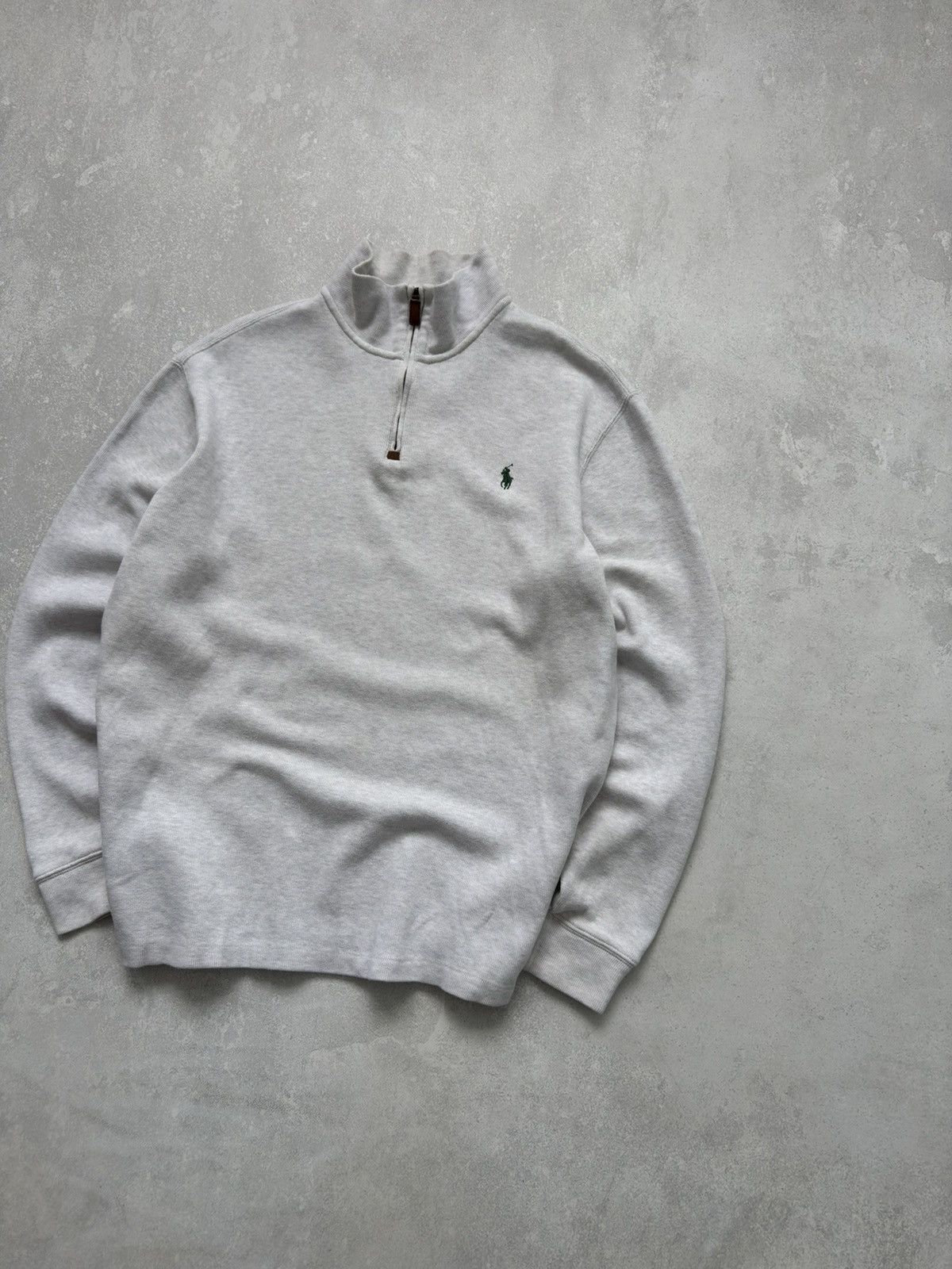 Vintage Polo Ralph Lauren 1/3 Zip Pullover Sweatshirt Pony