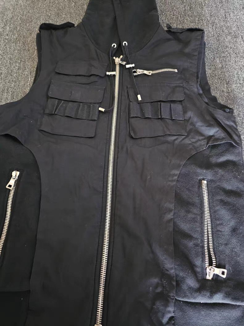 Balmain Balmain Cargo Hooded Vest, Sleeveless Jacket Size US XL / EU 56 / 4 - 6 Thumbnail