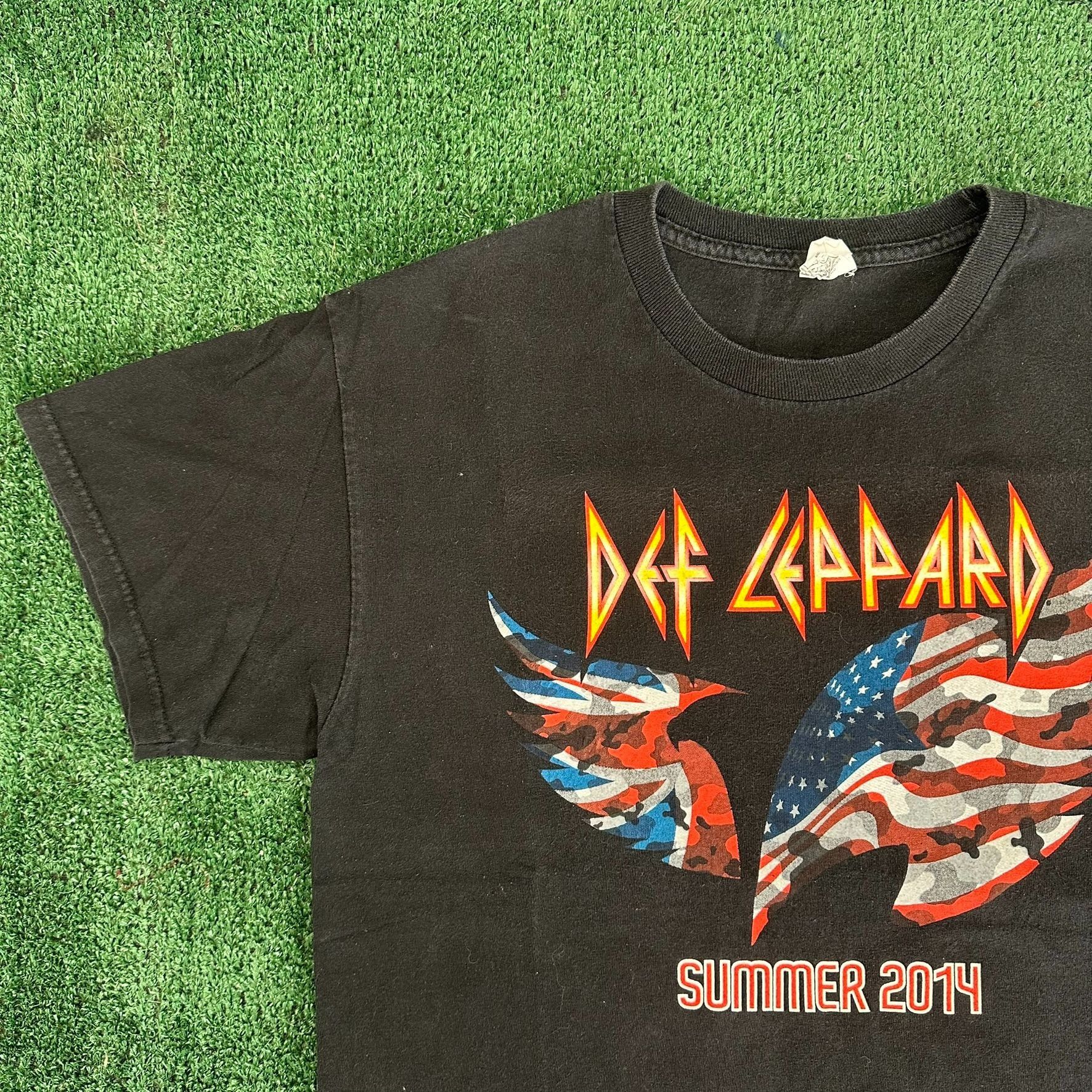 Def Leppard Def Leppard US Tour T-Shirt Classic Rock Concert Band Tee Size US L / EU 52-54 / 3 - 3 Thumbnail