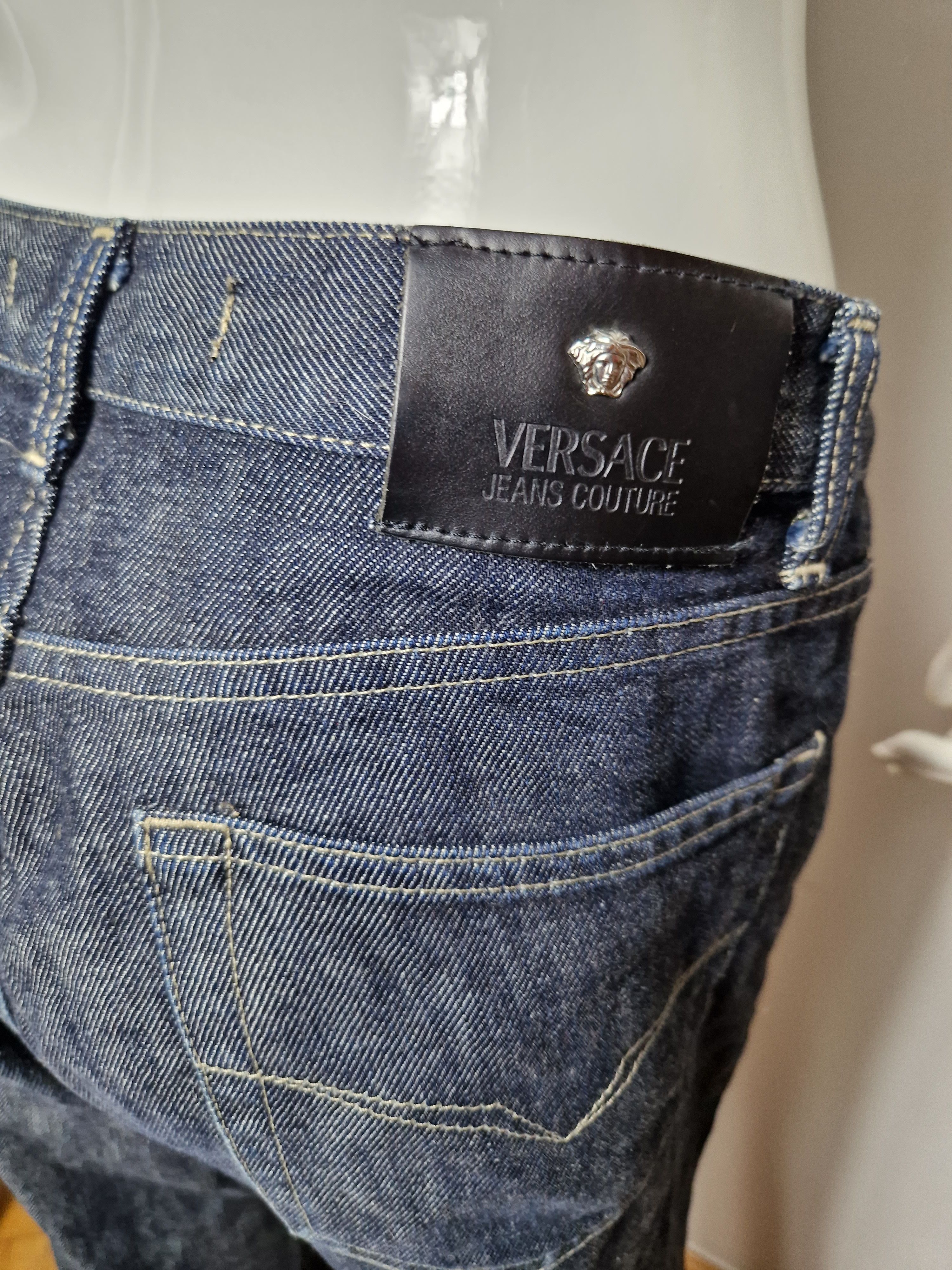 Versace × Vintage Versace Jeans vintage denim pants y2k 2000s Size 26" / US 2 / IT 38 - 8 Thumbnail