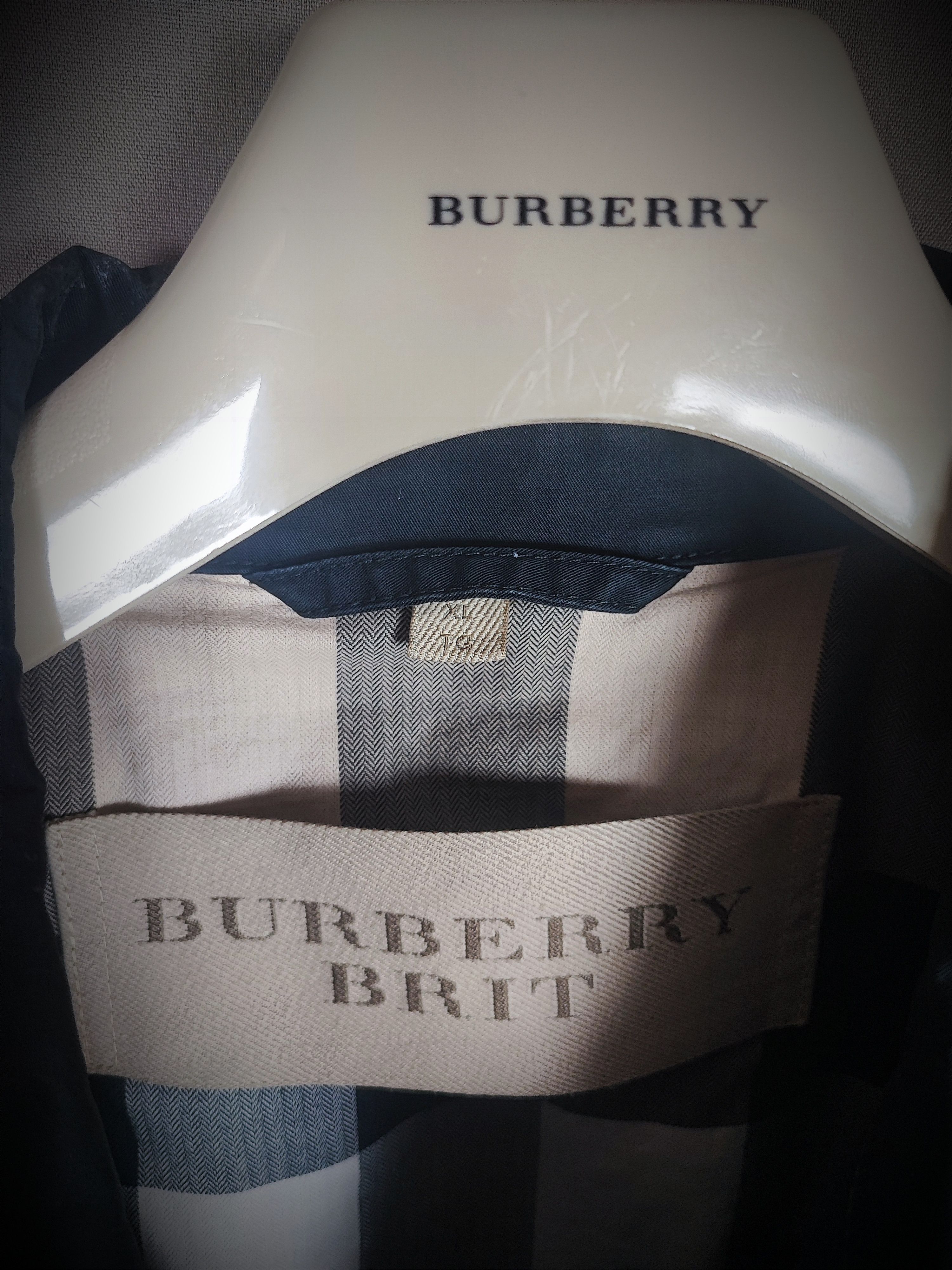 Burberry 🔥 Burberry Raincoat Size XL black🔥 Size US XL / EU 56 / 4 - 5 Thumbnail