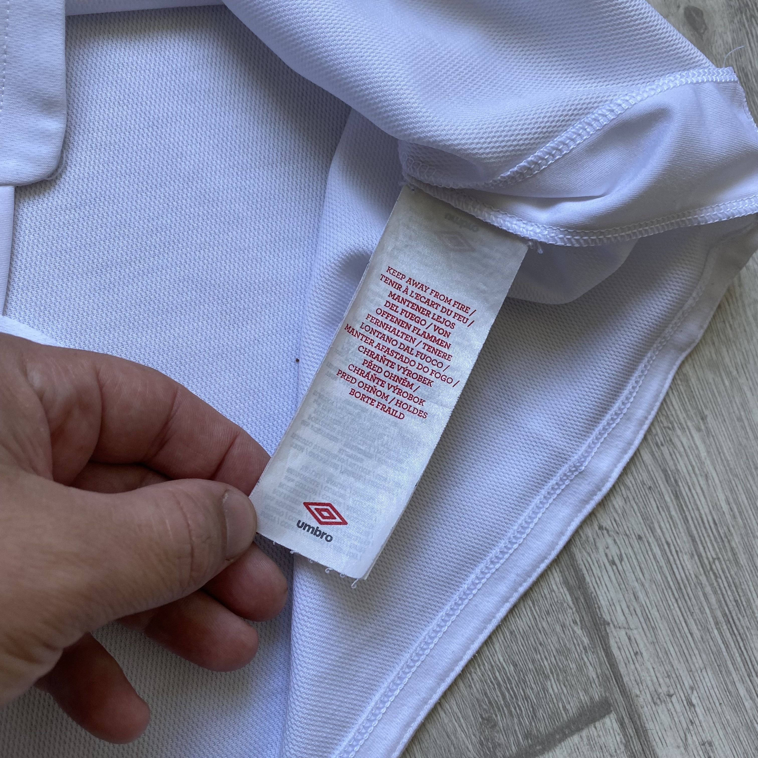 Umbro ⚽️ Drill Umbro England Union Football jersey tee Blockor Size US M / EU 48-50 / 2 - 6 Thumbnail